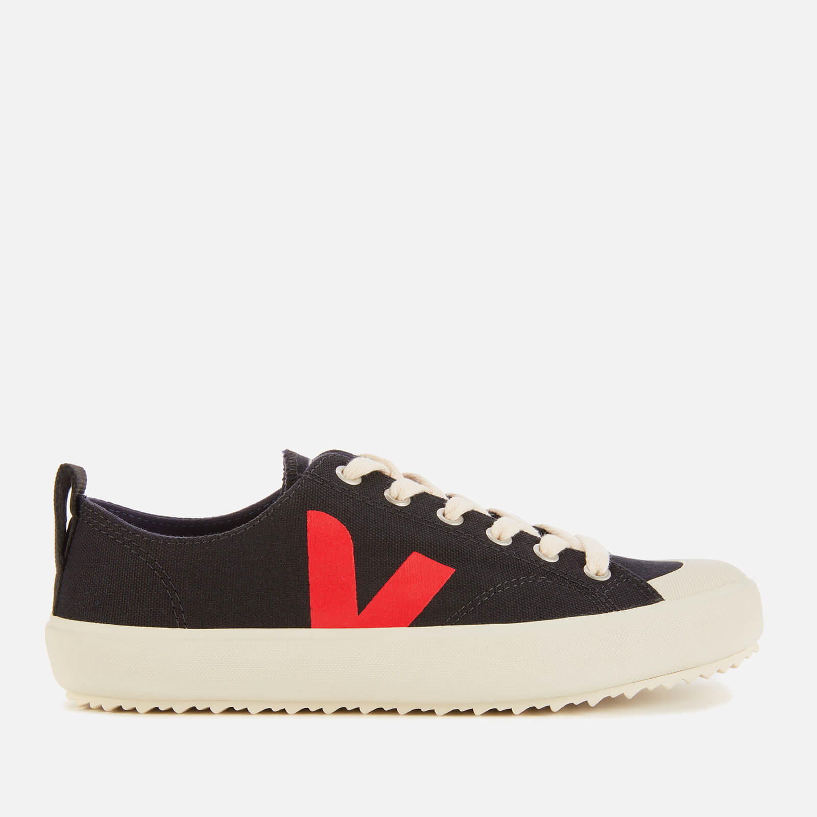 Veja Women s Nova Canvas Trainers Black Pekin Allsole
