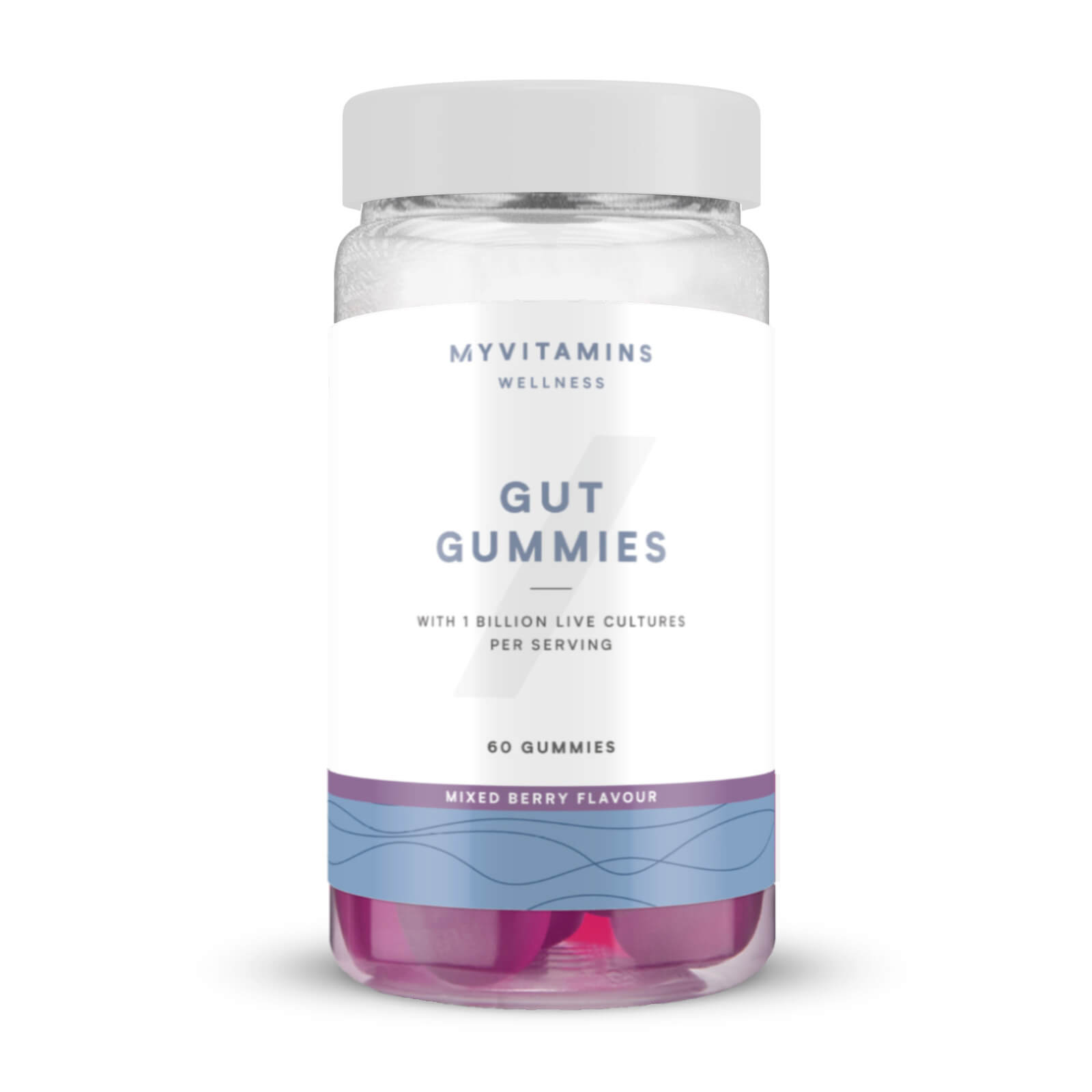 Дъвчащи таблетки за черва - 60gummies - Mixed Berry