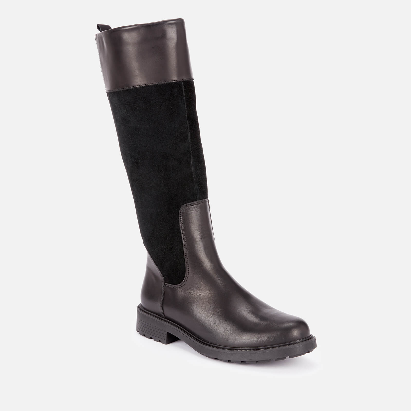 Clarks orinoco knee high leather best sale boots