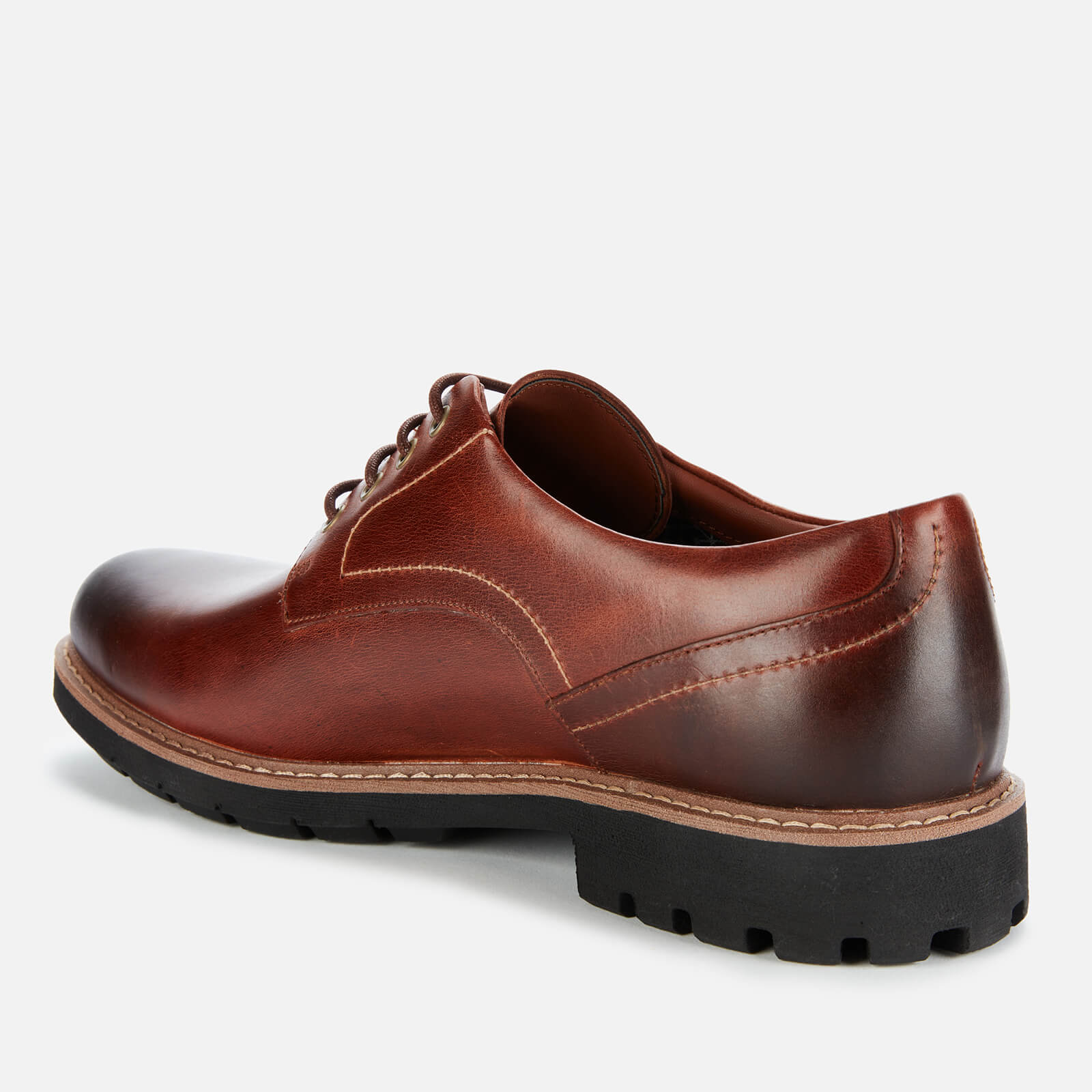 靴 Clarks Batcombe Hall Dark Tan Leather Amazon.com | Clarks Men's Batcombe Hall Derbys, Brown (Dark
