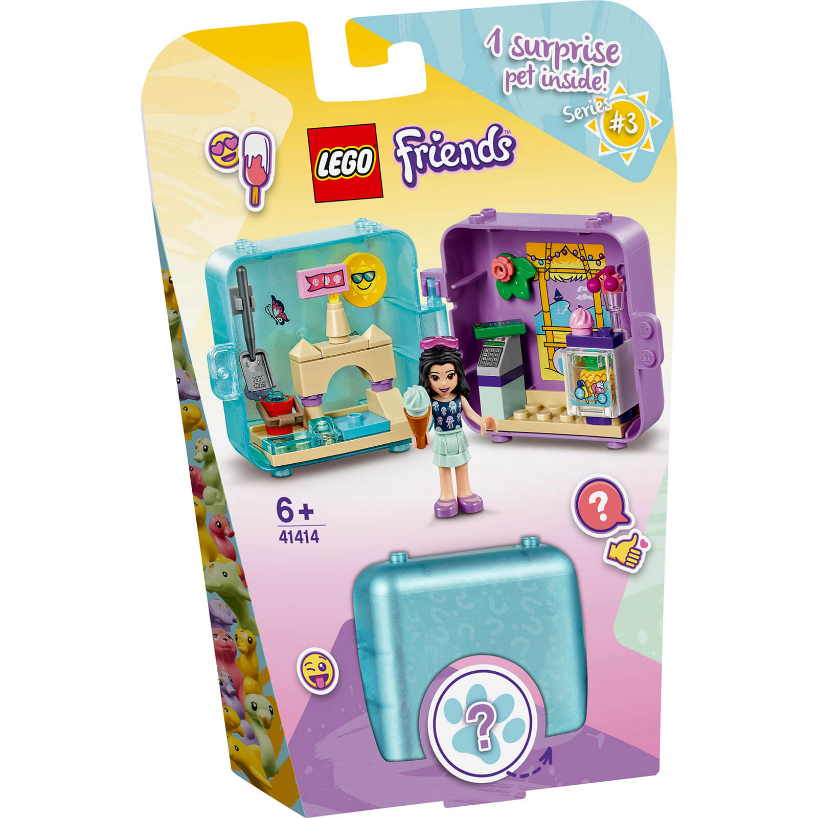 LEGO Friends: Emma's Summer Play Cube (41414) | Zavvi UK
