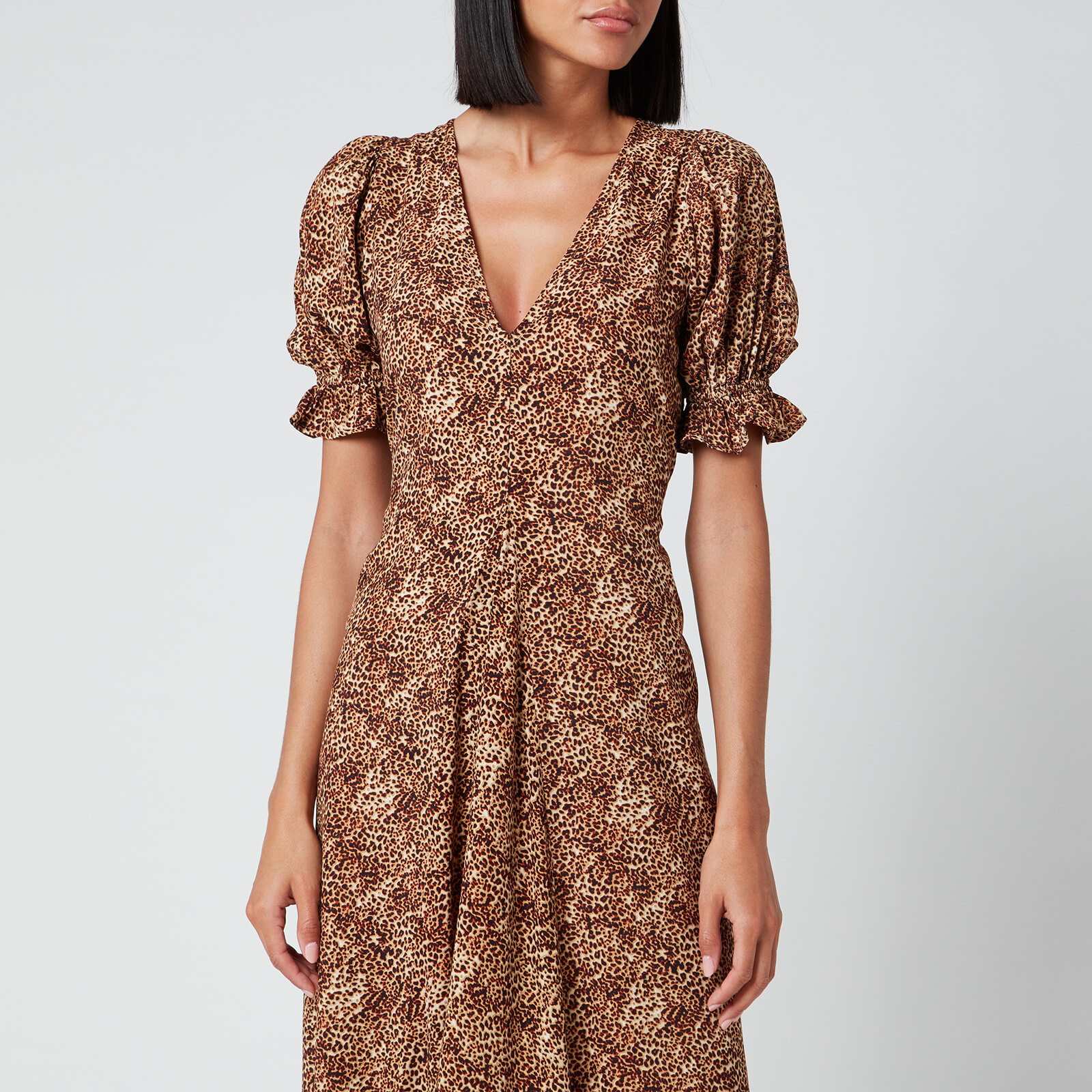 Faithfull the brand leopard dress discount