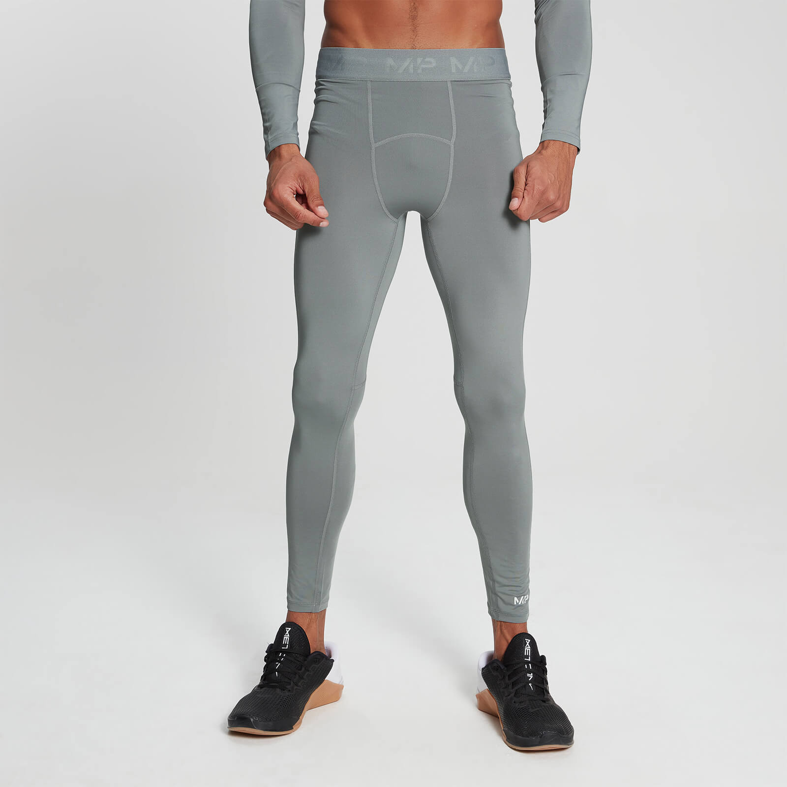 MP Men's Training Baselayer Leggings - Storm - XXL