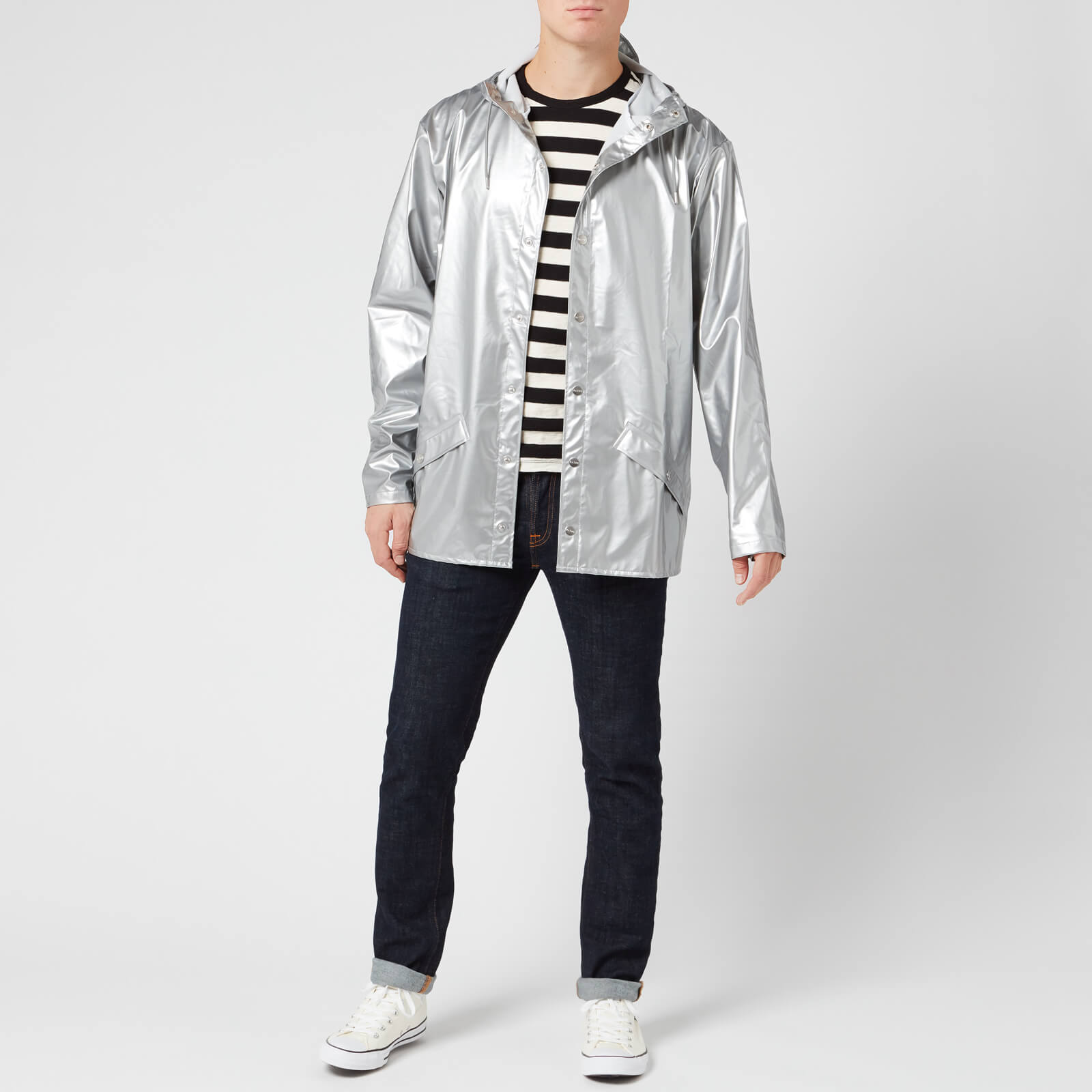 RAINS Jacket - Silver - XXS-XS | Coggles