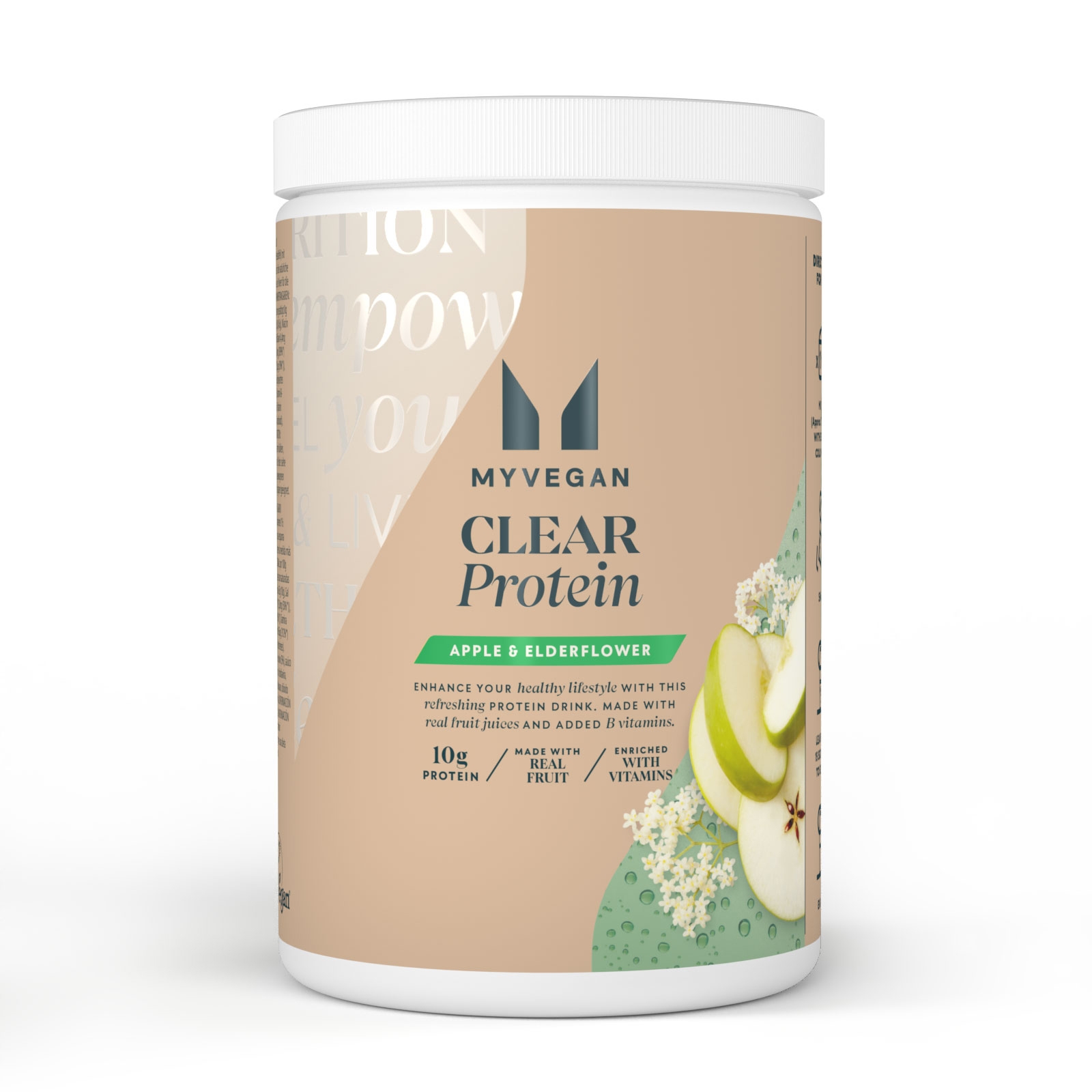 Clear Vegan Protein - 20portions - Apple & Elderflower
