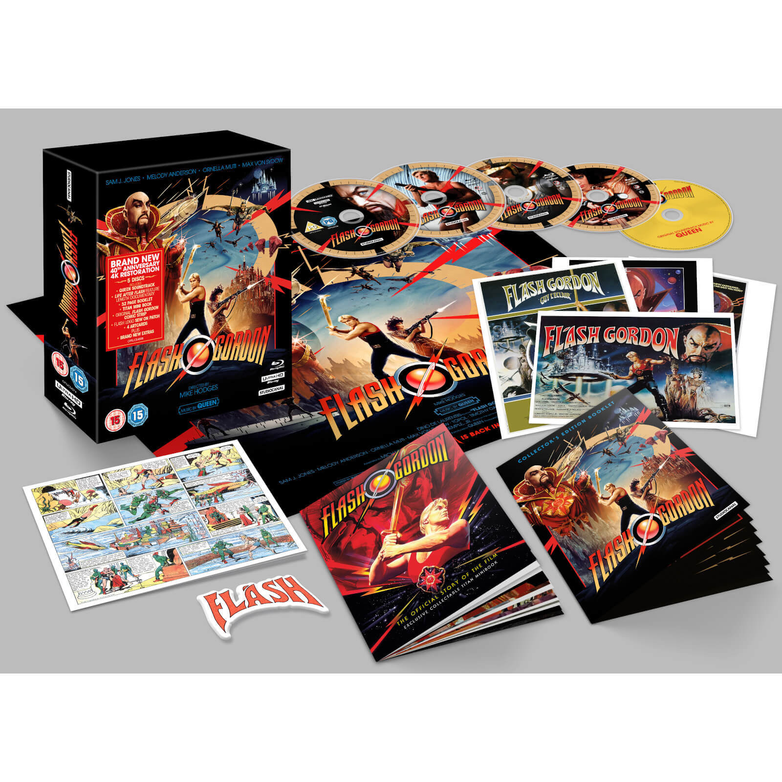 Flash Gordon 4K Ultra HD Collector's Edition (includes Blu-ray