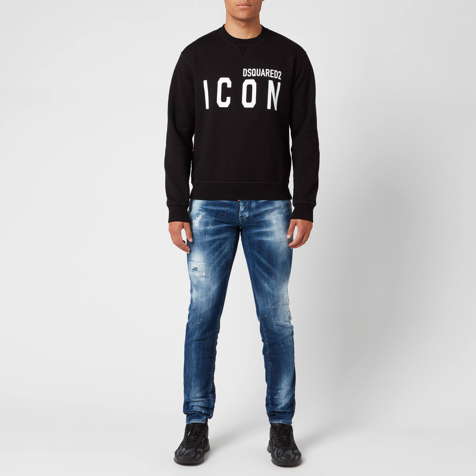 Dsquared2 Men's Cool Fit Icon Sweatshirt - Black - S | Coggles