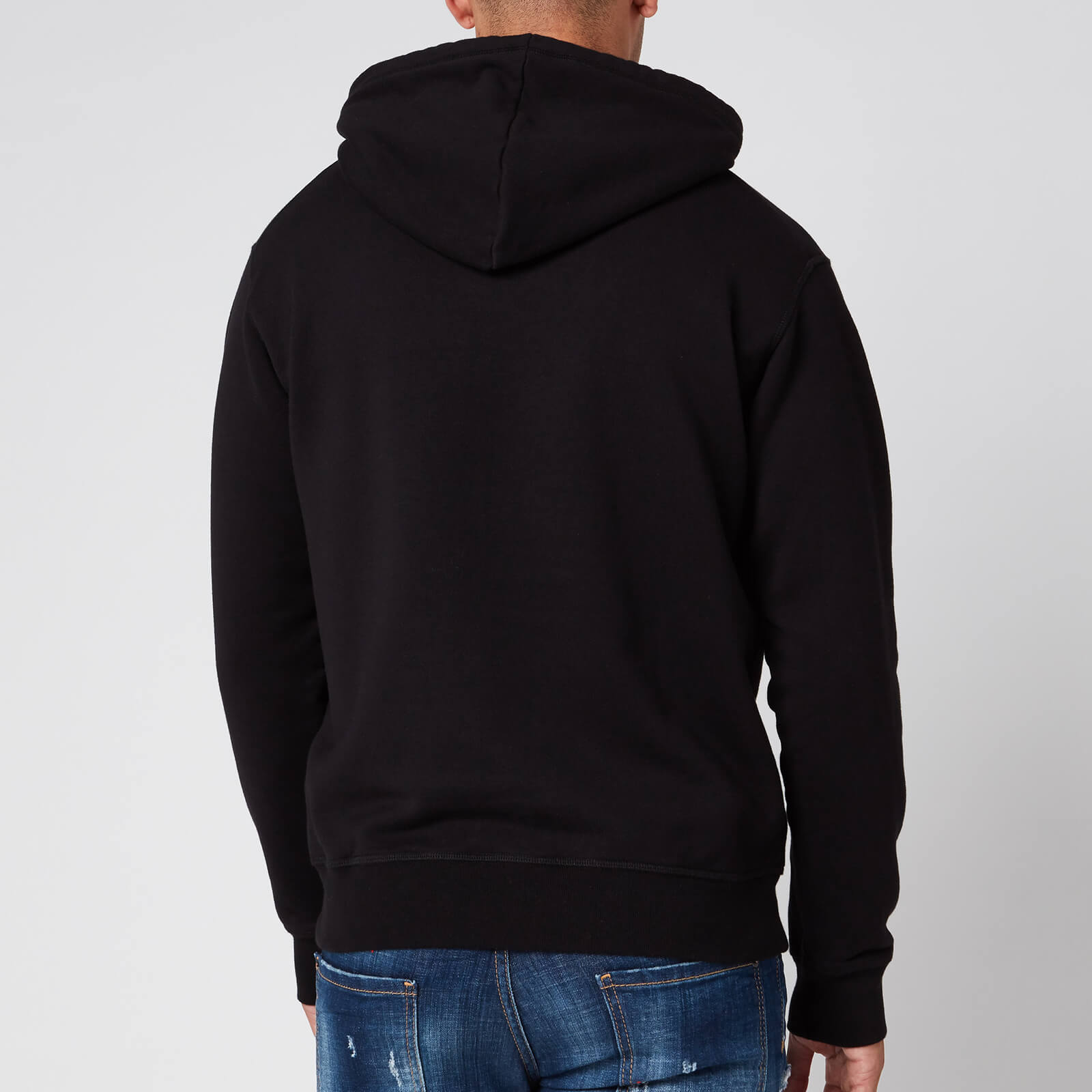 【23AW NEW】D SQUARED2_man / ICON COOL フーディ / Black Icon SS24