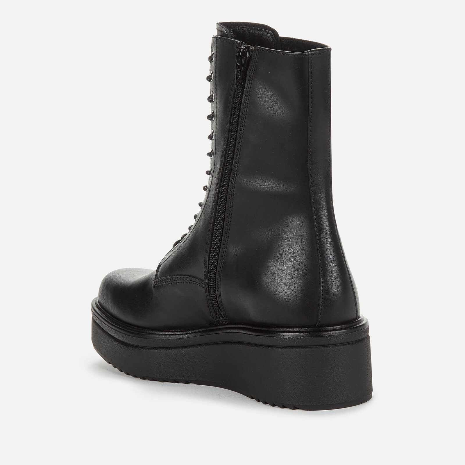 Vagabond Women s Tara Leather Chunky Lace Up Boots Black
