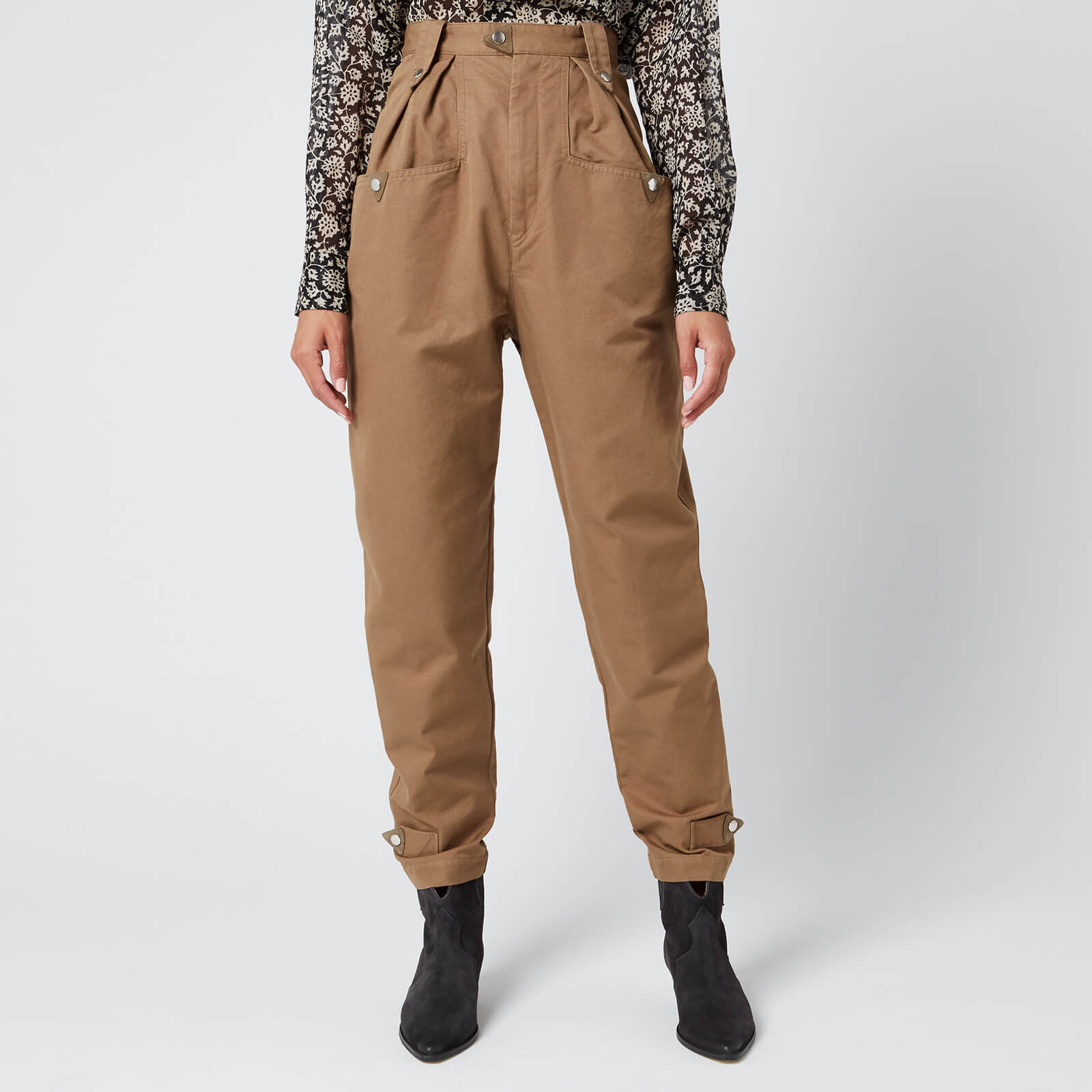 パンツ Marant Etoile Kelsie Trousers Black Trousers 
