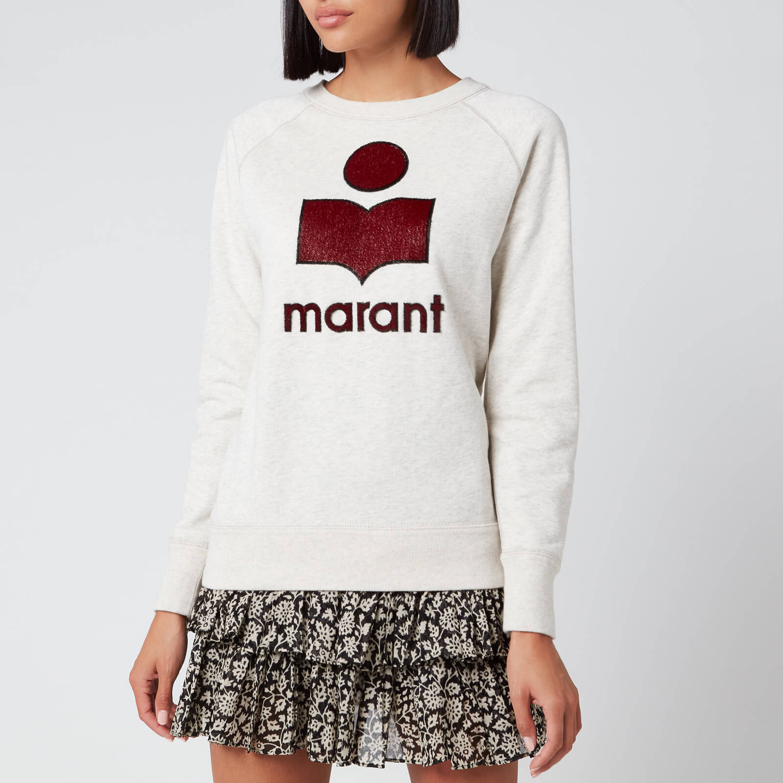 Isabel marant milly logo sweatshirt clearance