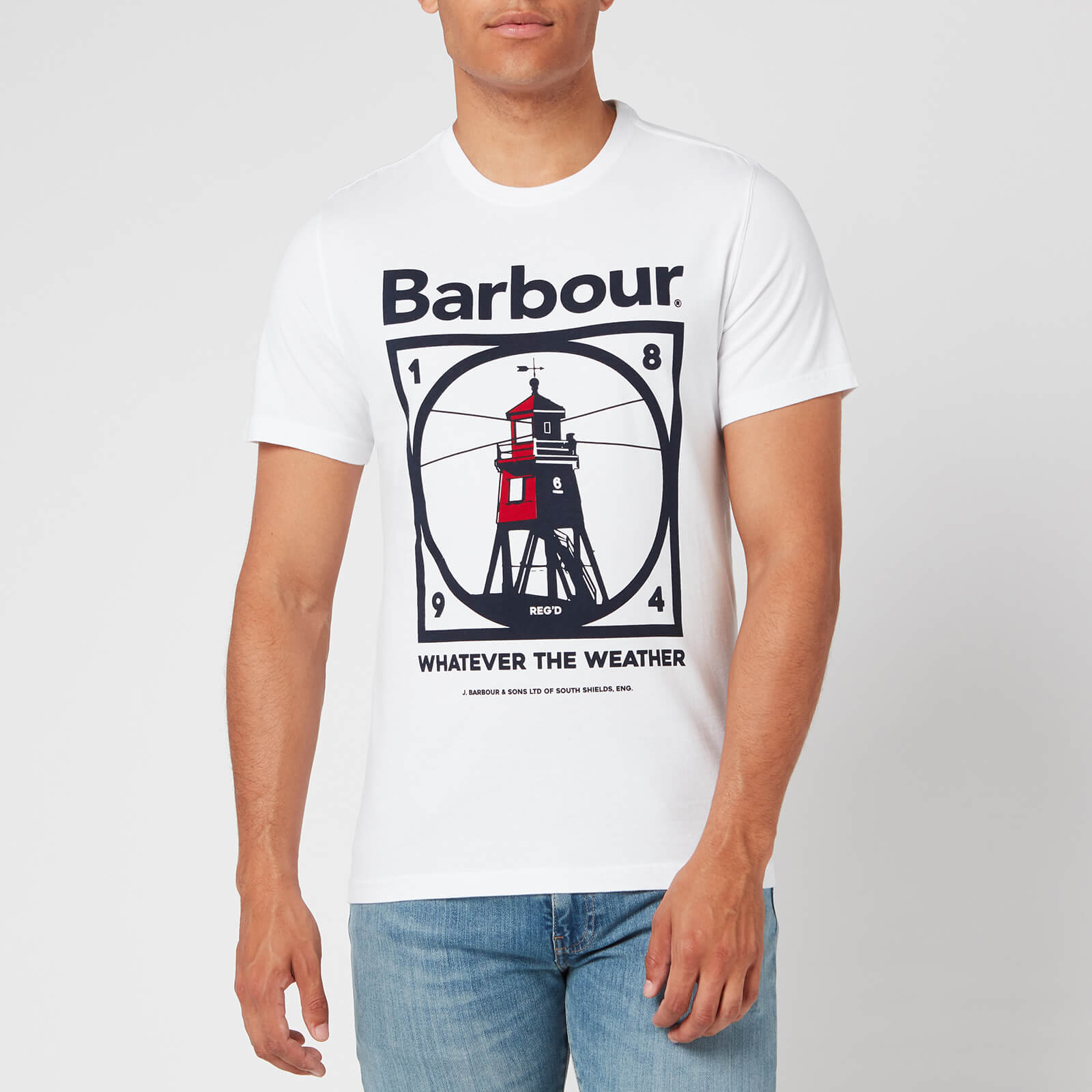 Barbour lighthouse t shirt outlet