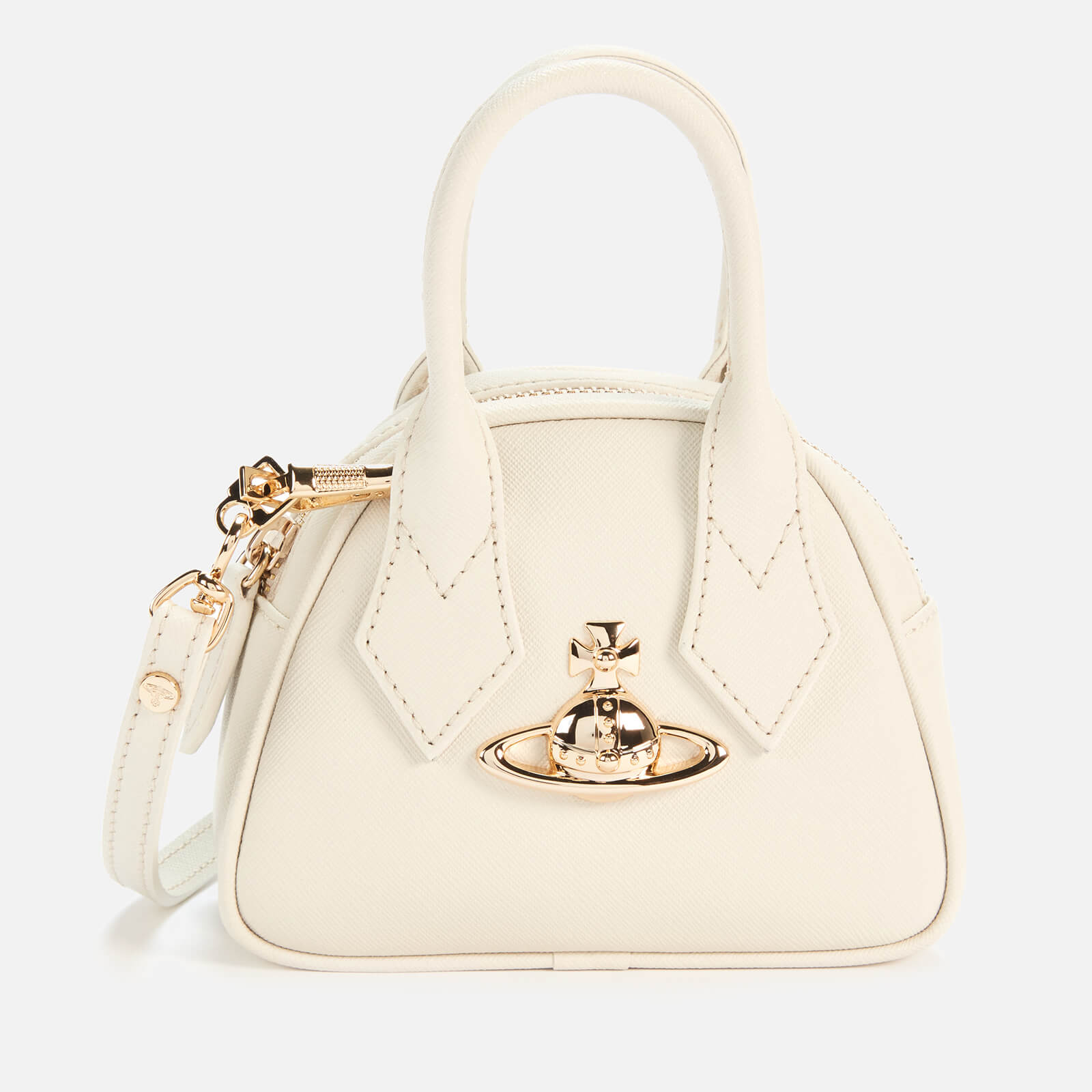 Vivienne Westwood Women s Victoria Mini Yasmine Bag Ivory Coggles