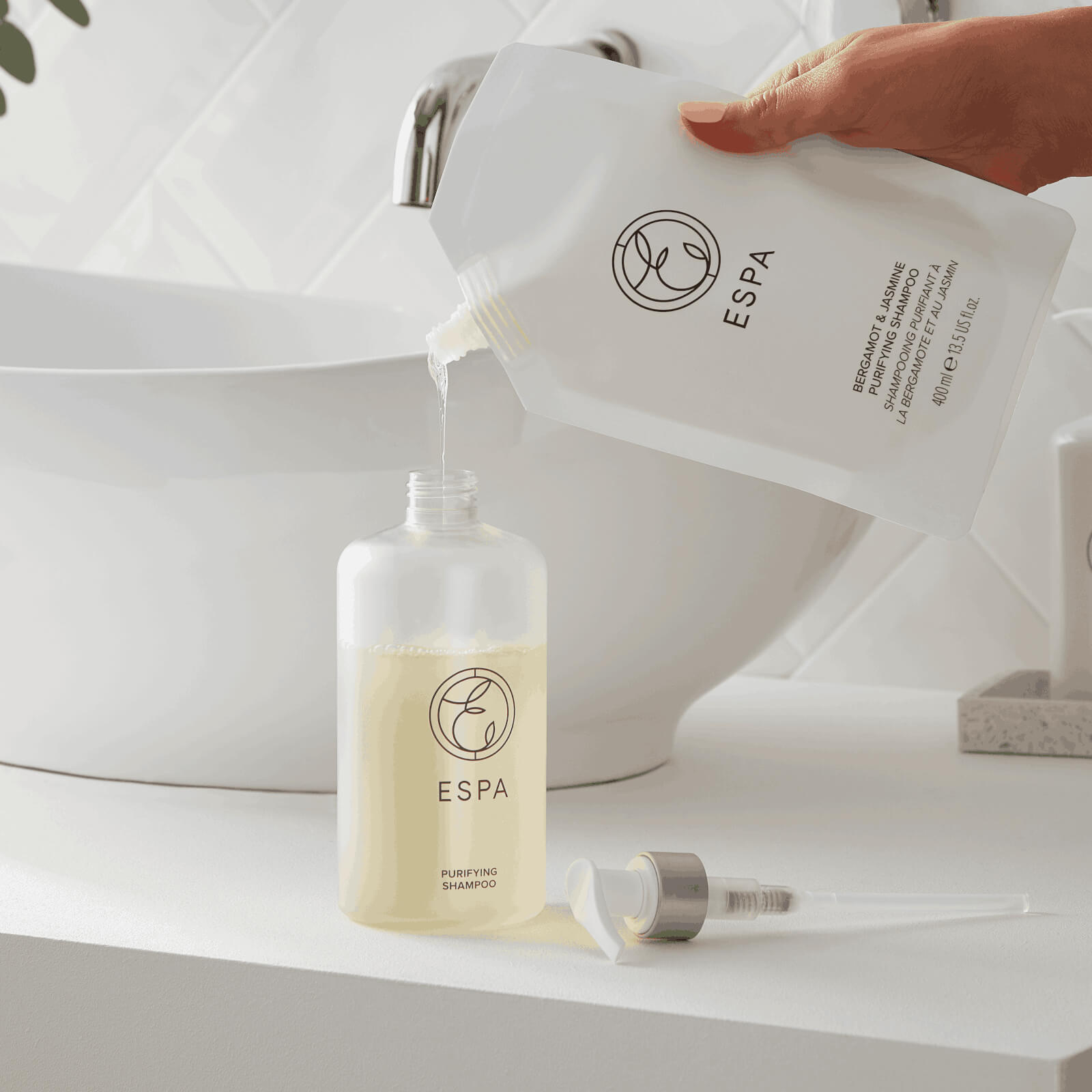 Bergamot & Jasmine Purifying Shampoo | ESPA