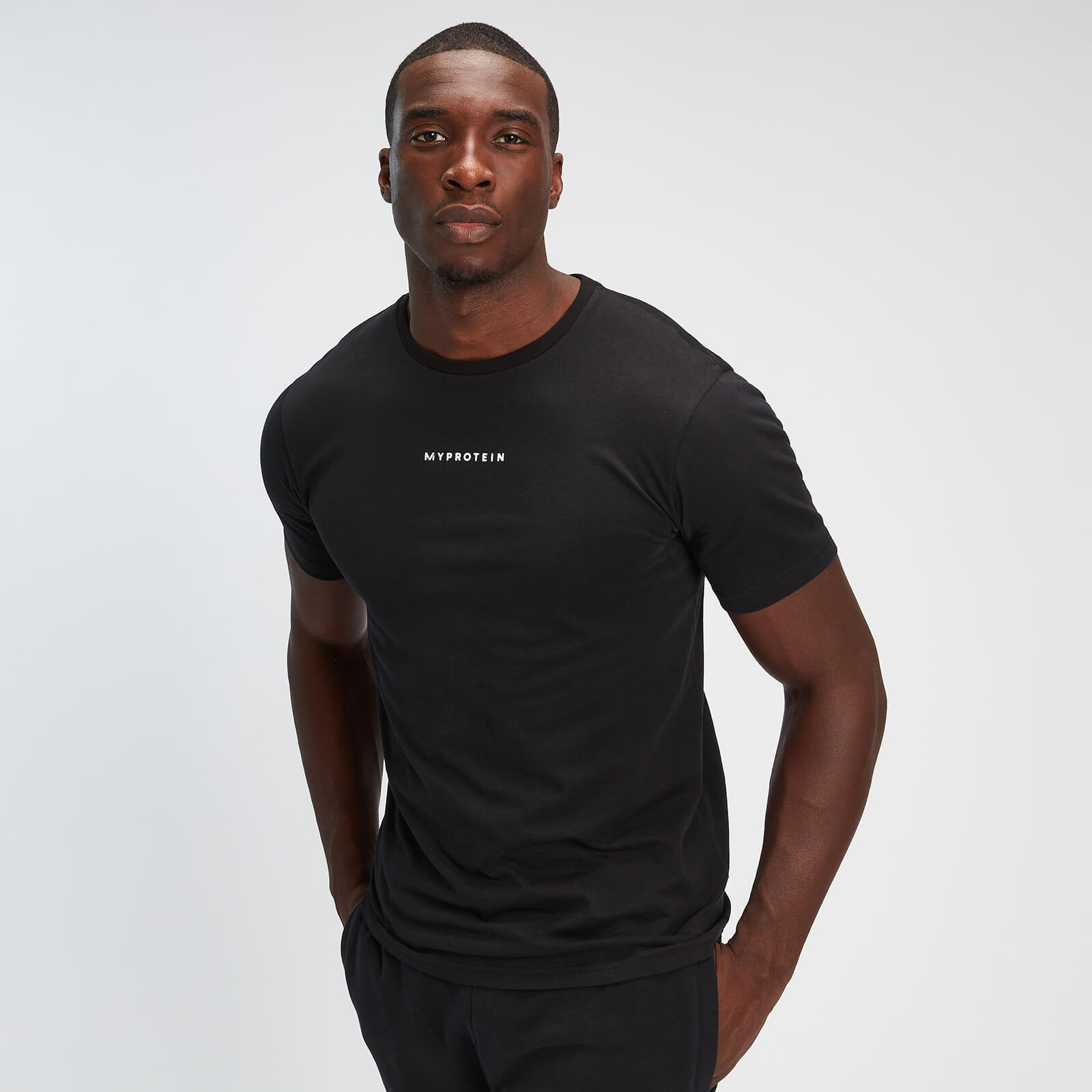 T-shirt MP à imprimé Fuel Your Ambition pour hommes – Noir