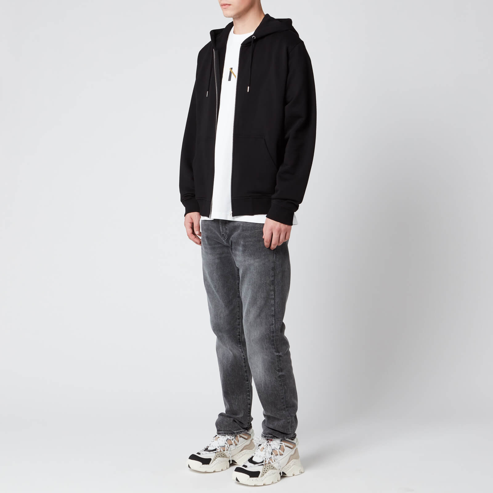 KENZO Men's Classic Tiger Full Zip Hoodie - Black - XS | Coggles