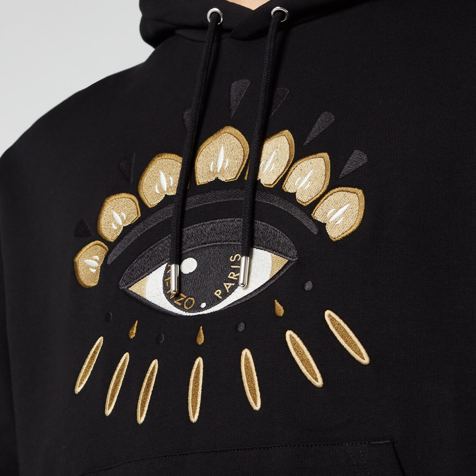 KENZO Men's Classic Eye Hoodie - Black - XS | Coggles KENZO Men's Classic Eye Hoodie - Black - XS | Coggles