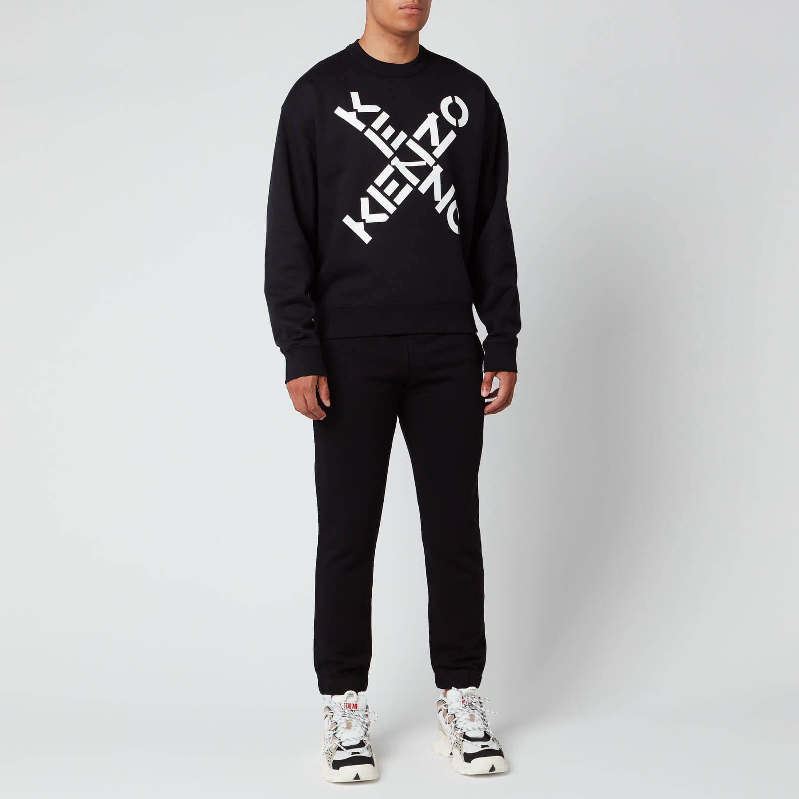KENZO Men's Sport Oversized Sweatshirt - Black - XS | Coggles