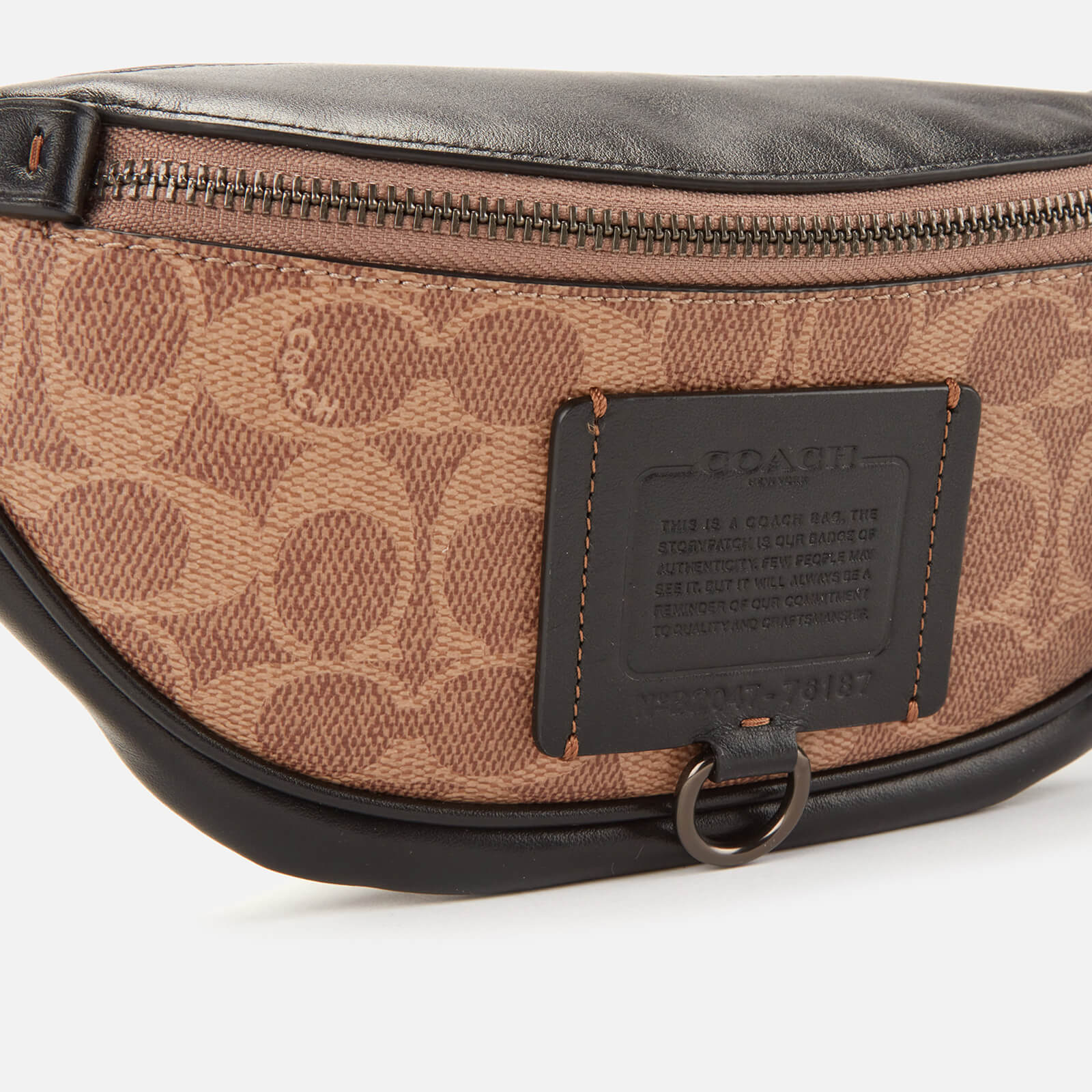 Coach Men s Rivington Belt Bag 7 Signature Print Khaki Coggles