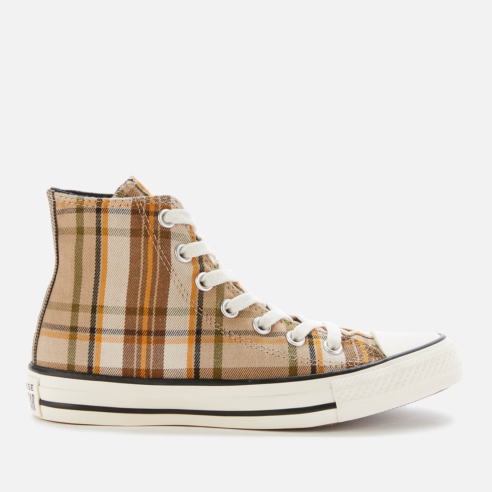 Converse Women s Chuck Taylor All Star Hi Top Trainers Nomad Khaki Black Egret Allsole