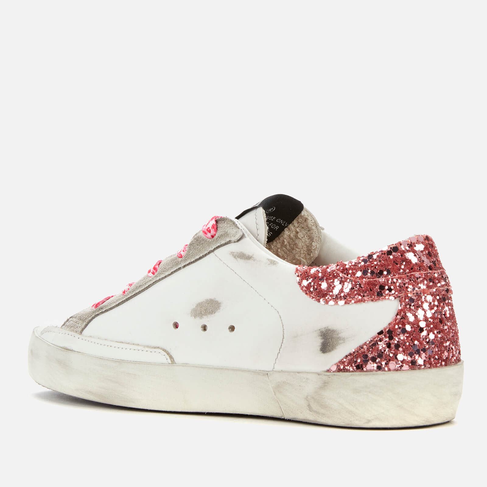 golden goose white pink