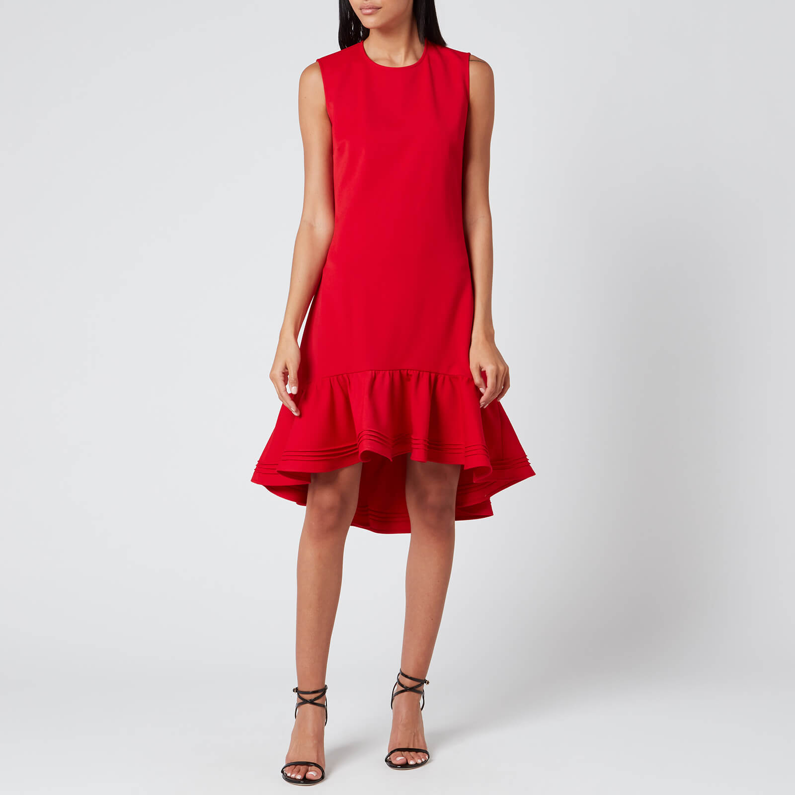 Victoria, Victoria Beckham Women's Pintuck Flounce Hem Shift