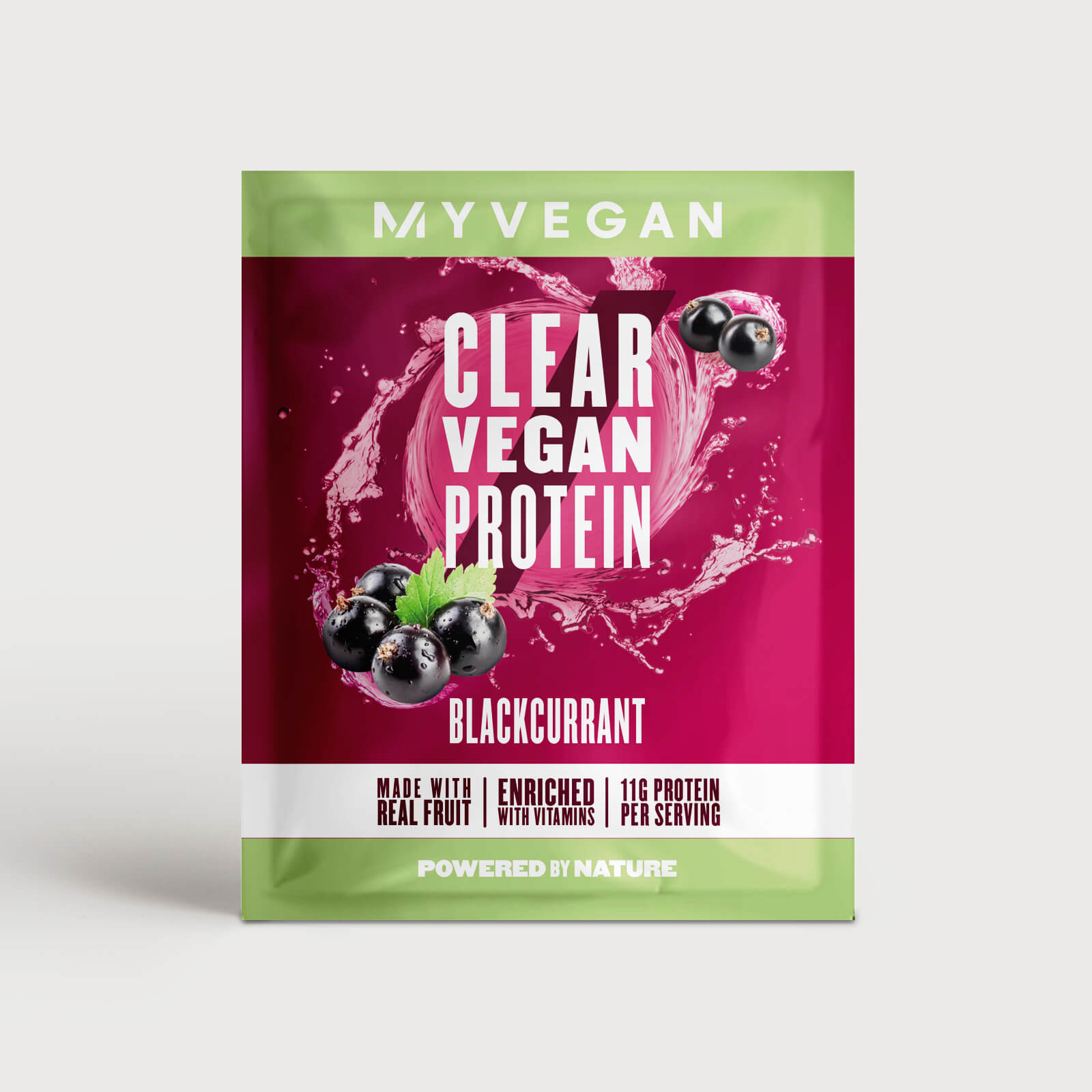 Proteína Clear Vegan (Amostra) - 16g - Groselha negra