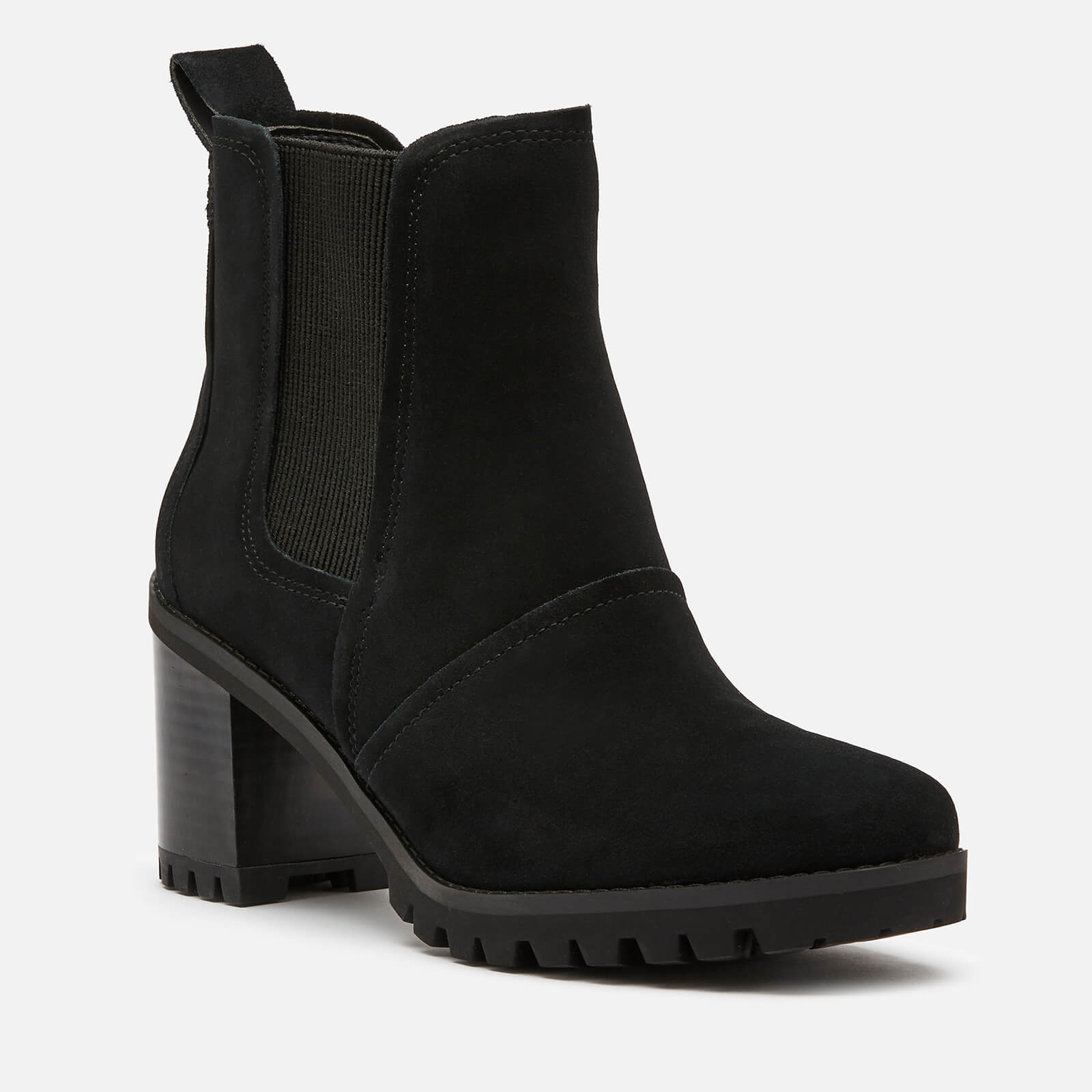Ugg black store heel boots