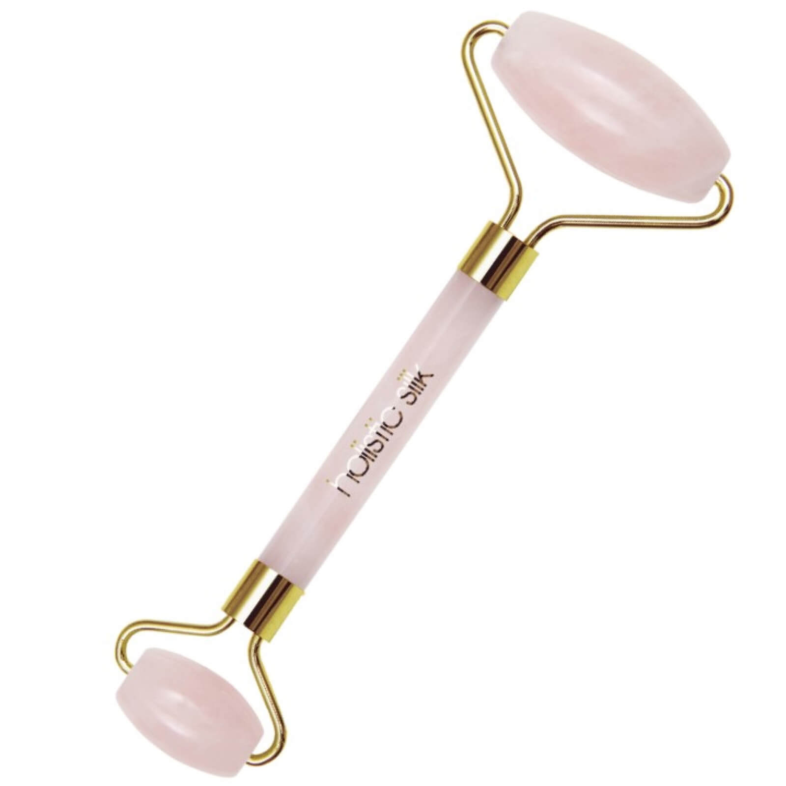 Holistic Silk Chi Gemstone Facial Roller - Rose Quartz