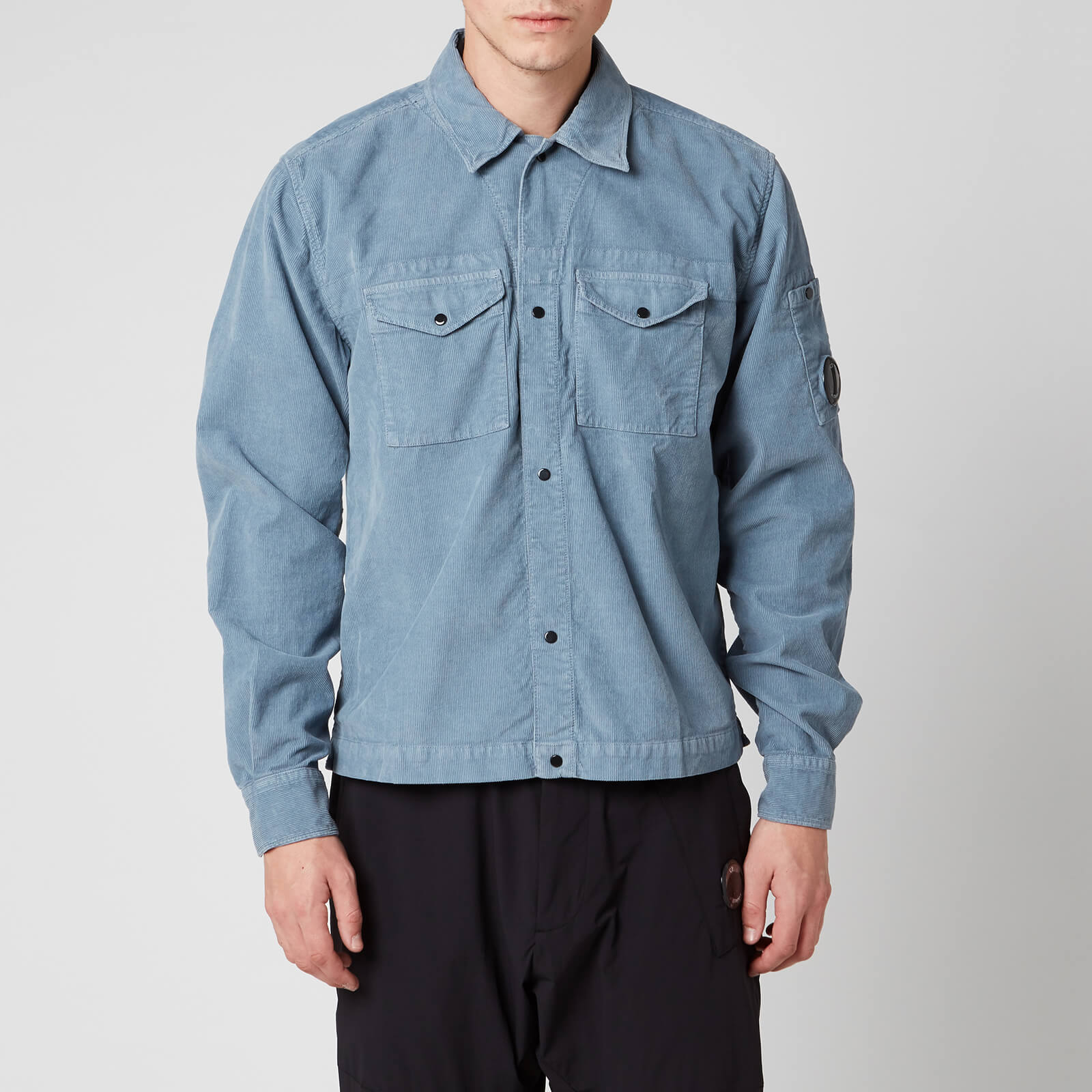 Cp company blue fog sweatshirt new arrivals