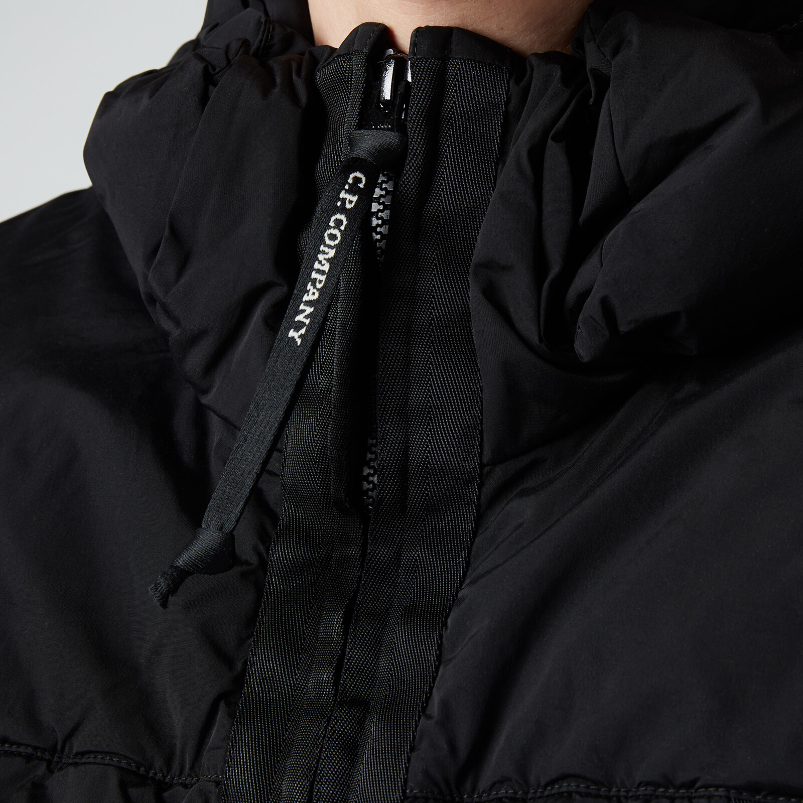 C.P. Company Men's Padded Goggle Jacket - Black - 46/S | Coggles C.P. Company Men's Padded Goggle Jacket - Black - 46/S | Coggles
