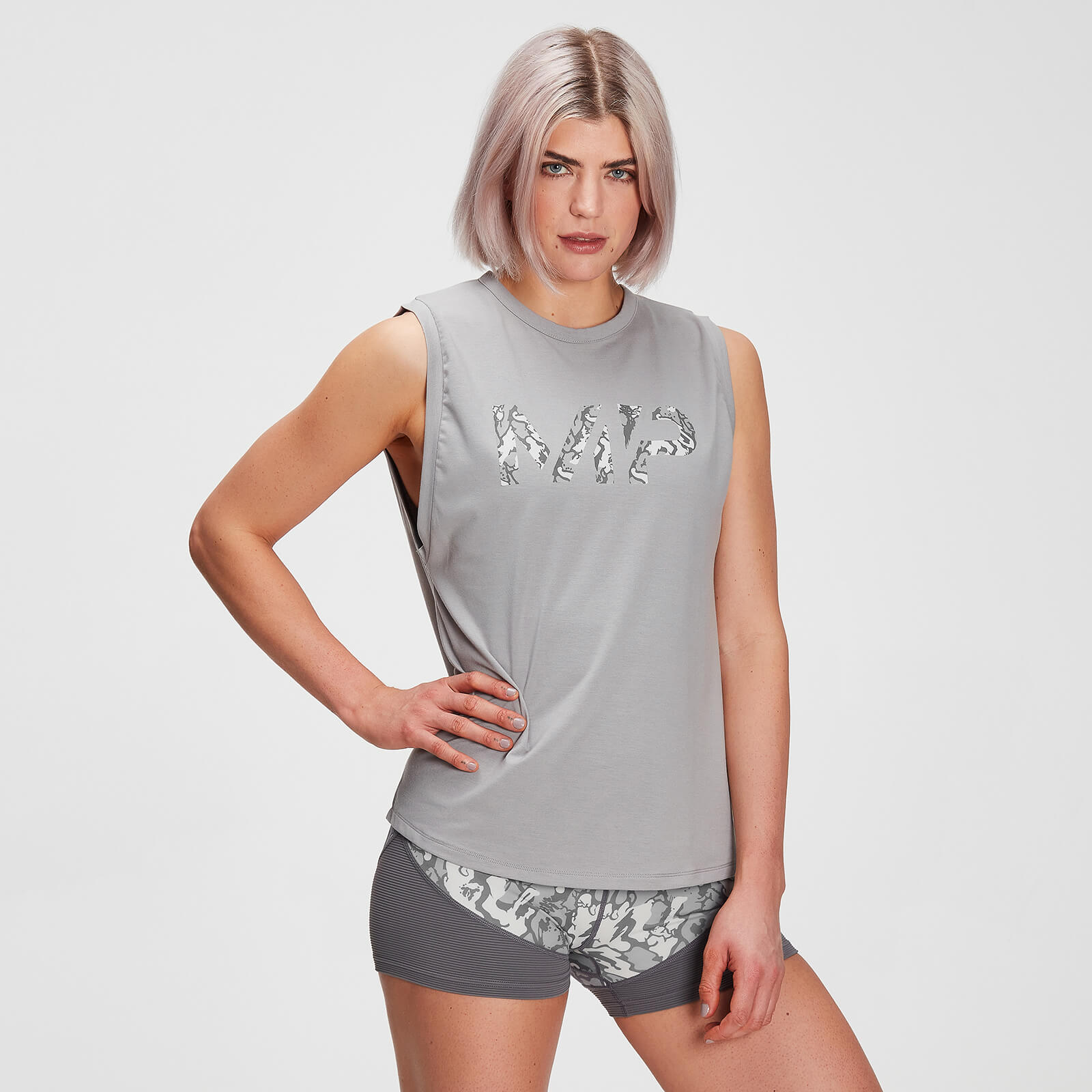 Camisola sem Mangas com Cava Descaída drirelease® da MP para Senhora - Storm