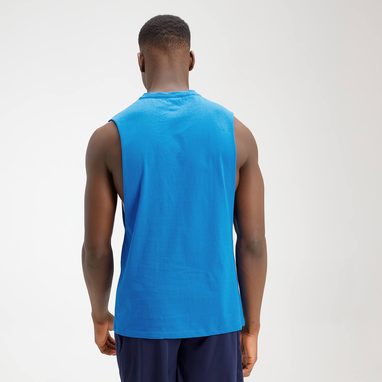 ★AMl PARlS★ [Army] SS25 Tank Top FTP066AC0014 001 MP Men's Originals Drop Armhole Tank Top - True Blue