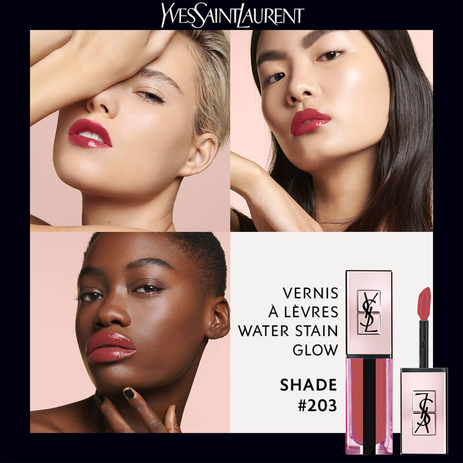 Ysl vernis a levres water stain top