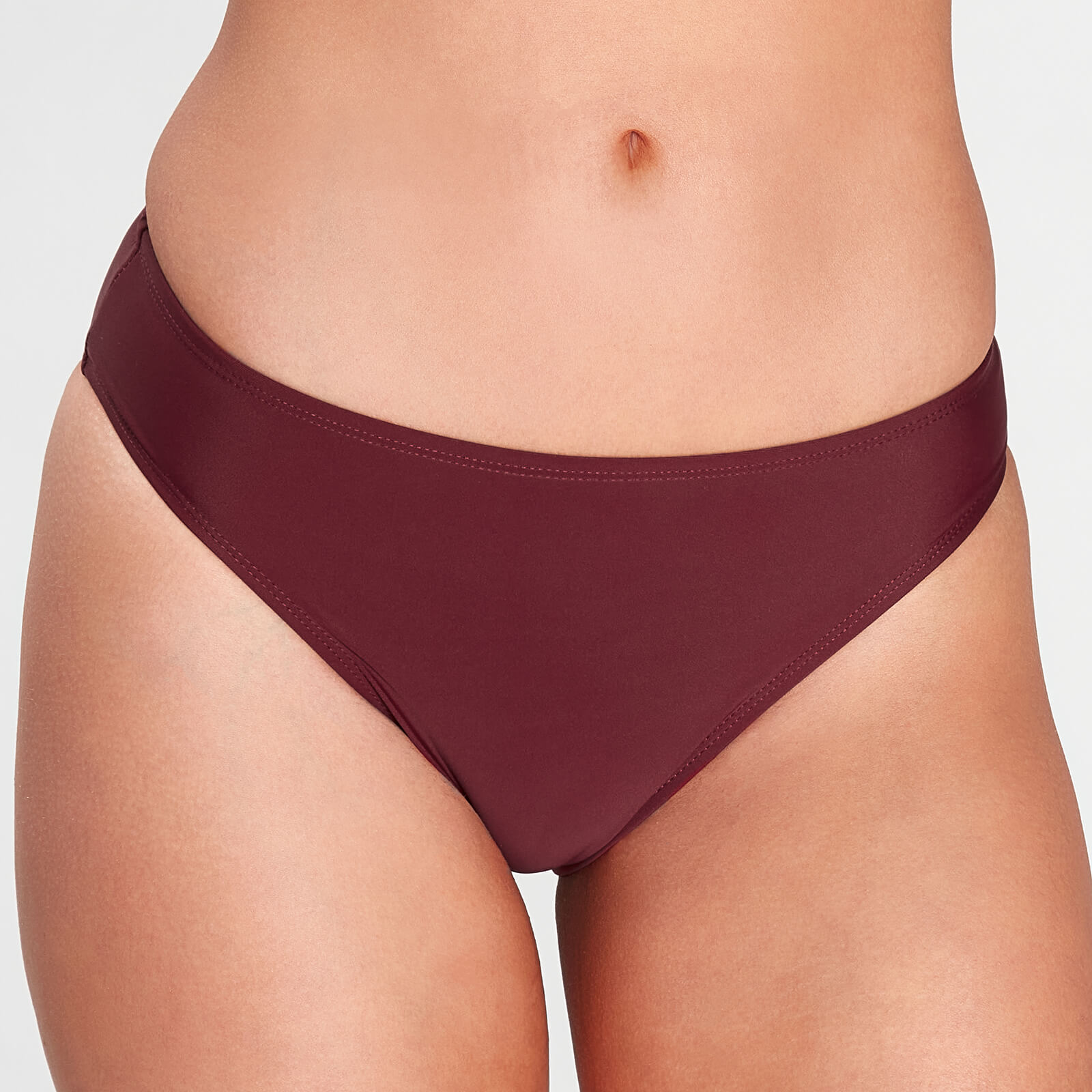 MP Women's Essentials Bikini Bottoms- Washed Oxblood - XS