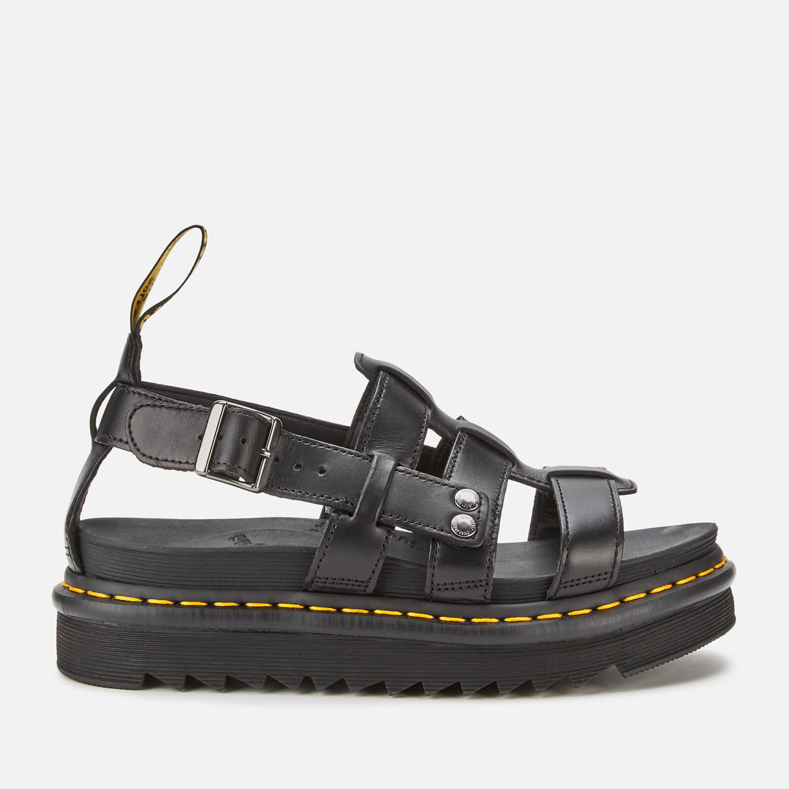 ブランド雑貨総合 Brando Black - Sandals Terry Women's Martens Dr. - 3 UK 靴