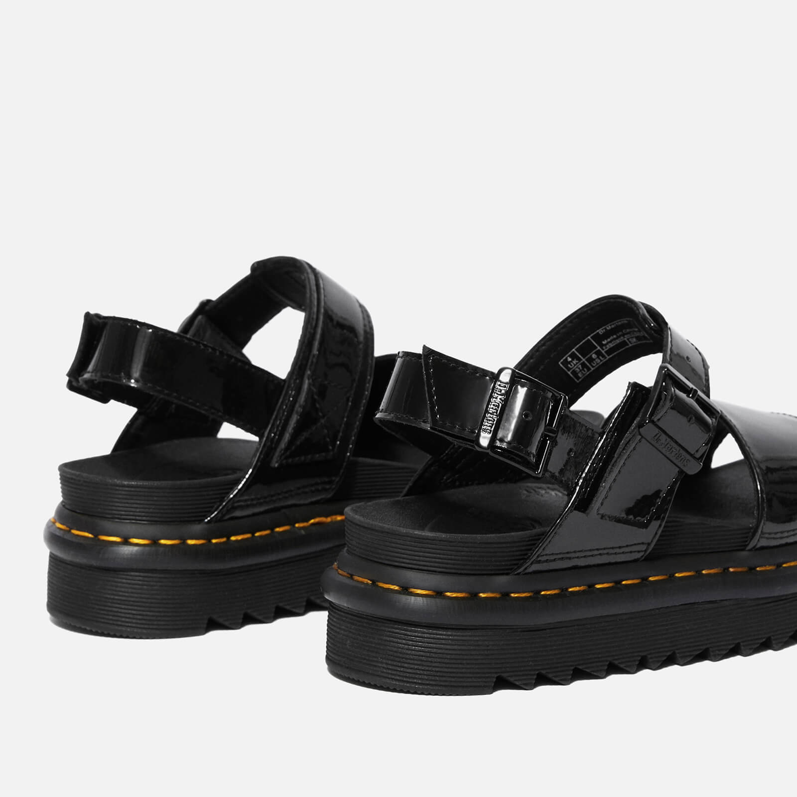 Doc marten patent sandals cheap