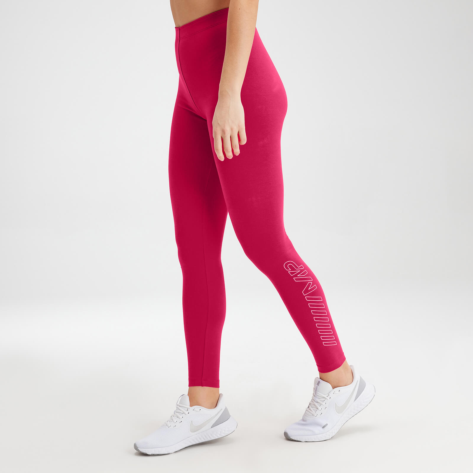 MP Women's Outline Graphic Leggings - Virtual Pink - XXS