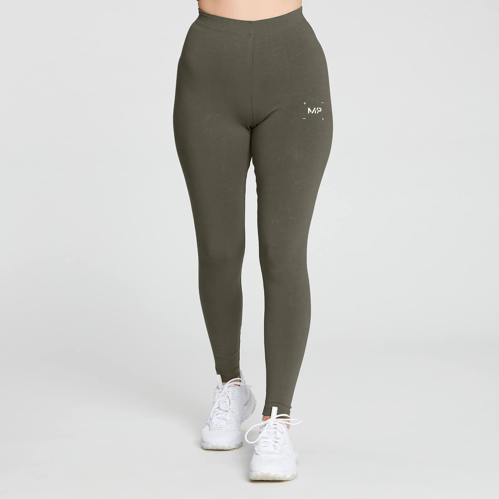 MP Women's Central Graphic Leggings - Dark Olive