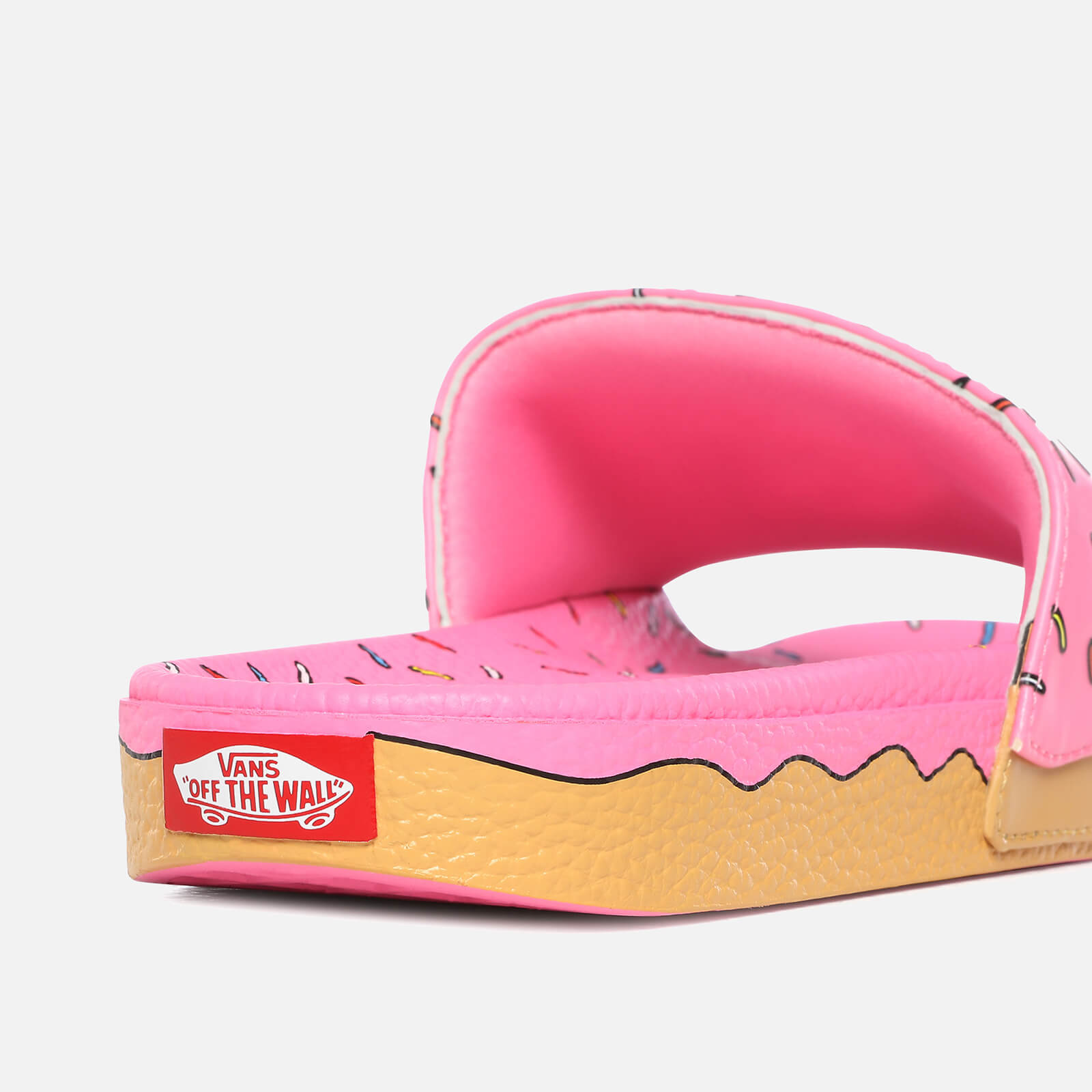 Pink vans slides online