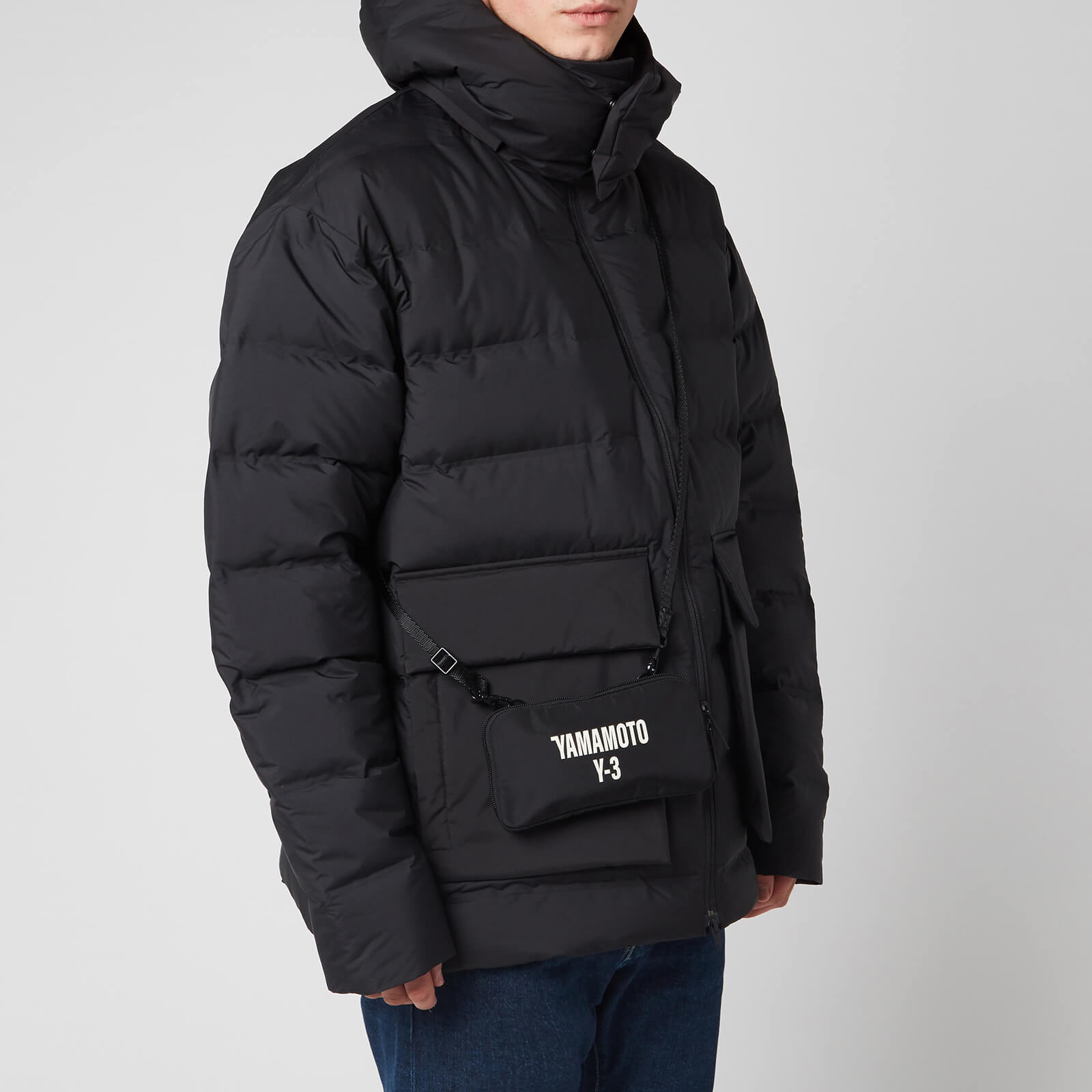 Y-3 Men's Classic Puffy Down Jacket - Black - S | Coggles