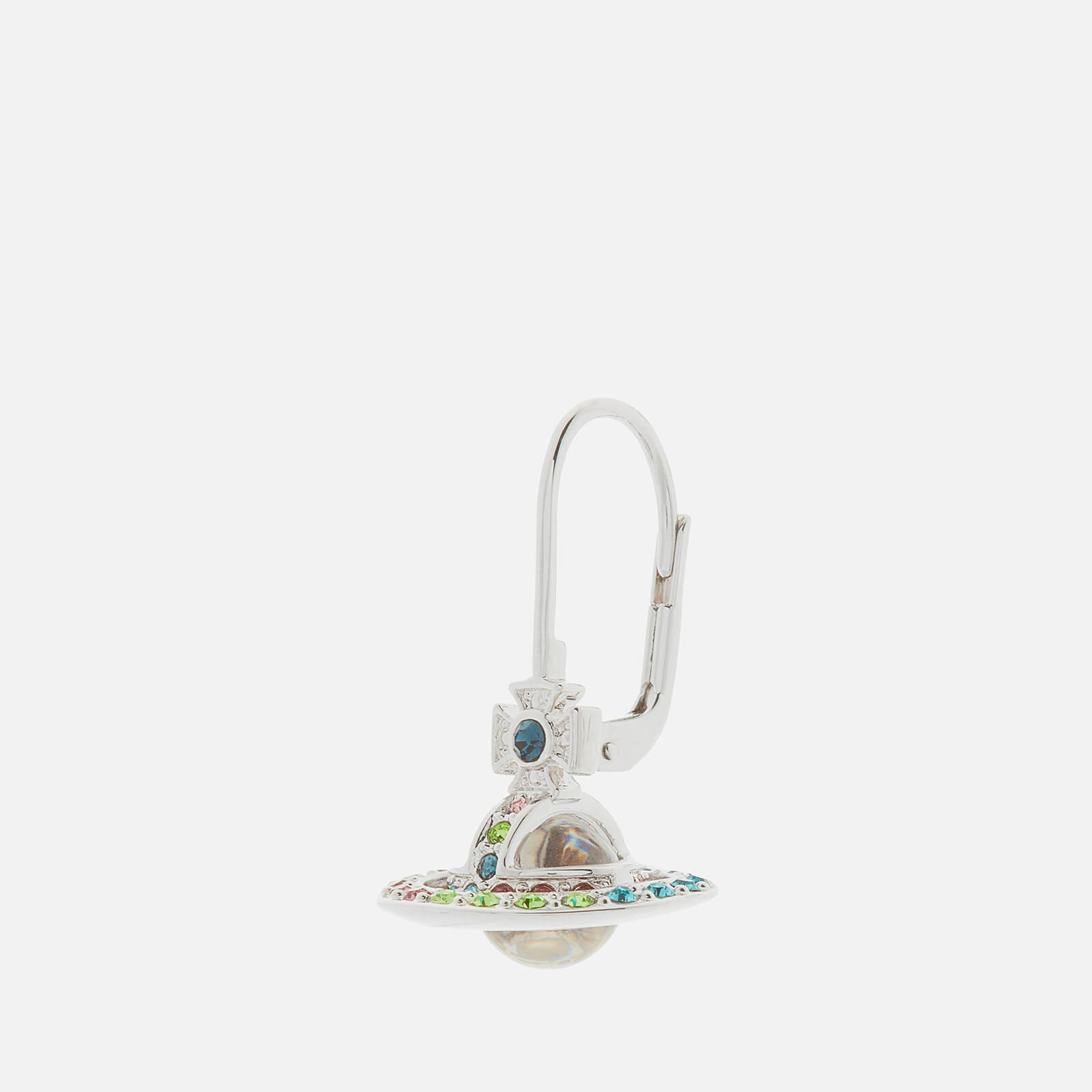 Vivienne westwood claretta crystal stud earrings deals