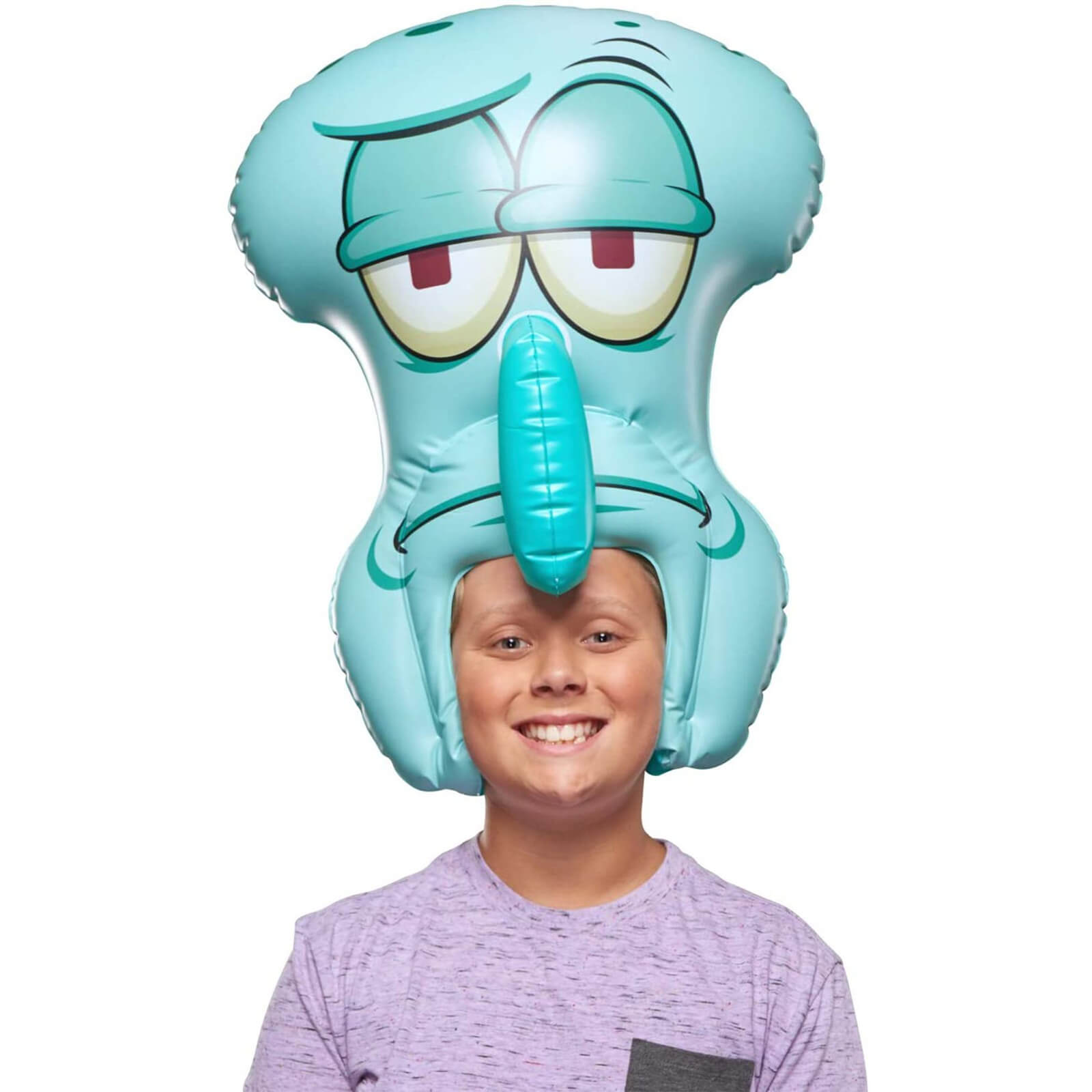 Wearable Inflatable SpongeBob SpongeHeads - Squidward Wearable Inflatable | Zavvi UK