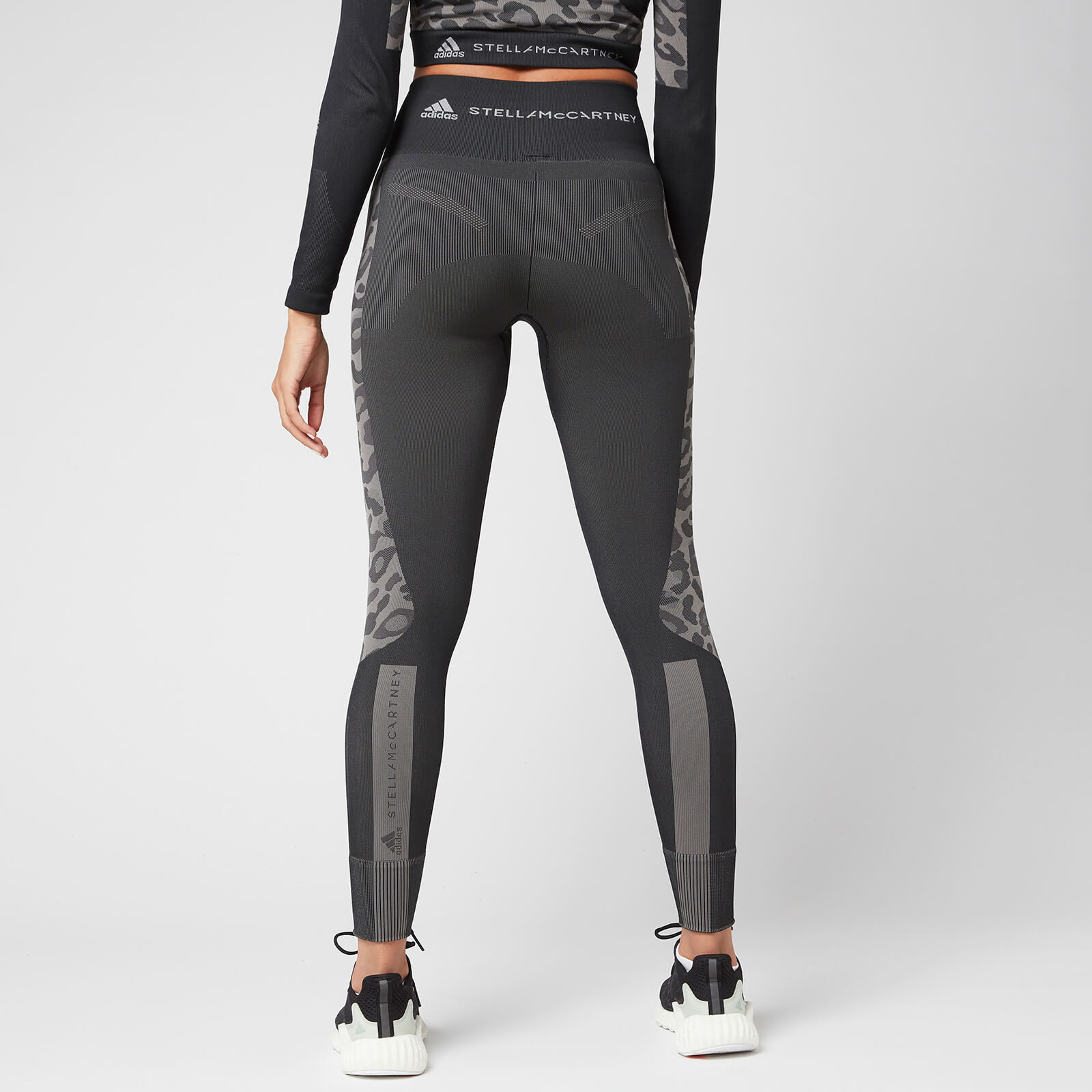 高評価のクリスマスプレゼント Truepure Women's McCartney Stella by adidas Tights Black - ウォーキング・ランニングウェア