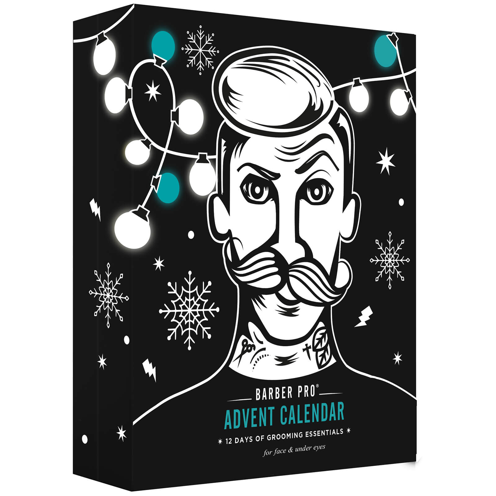BARBER PRO 12 Days of Grooming Essentials Advent Calendar