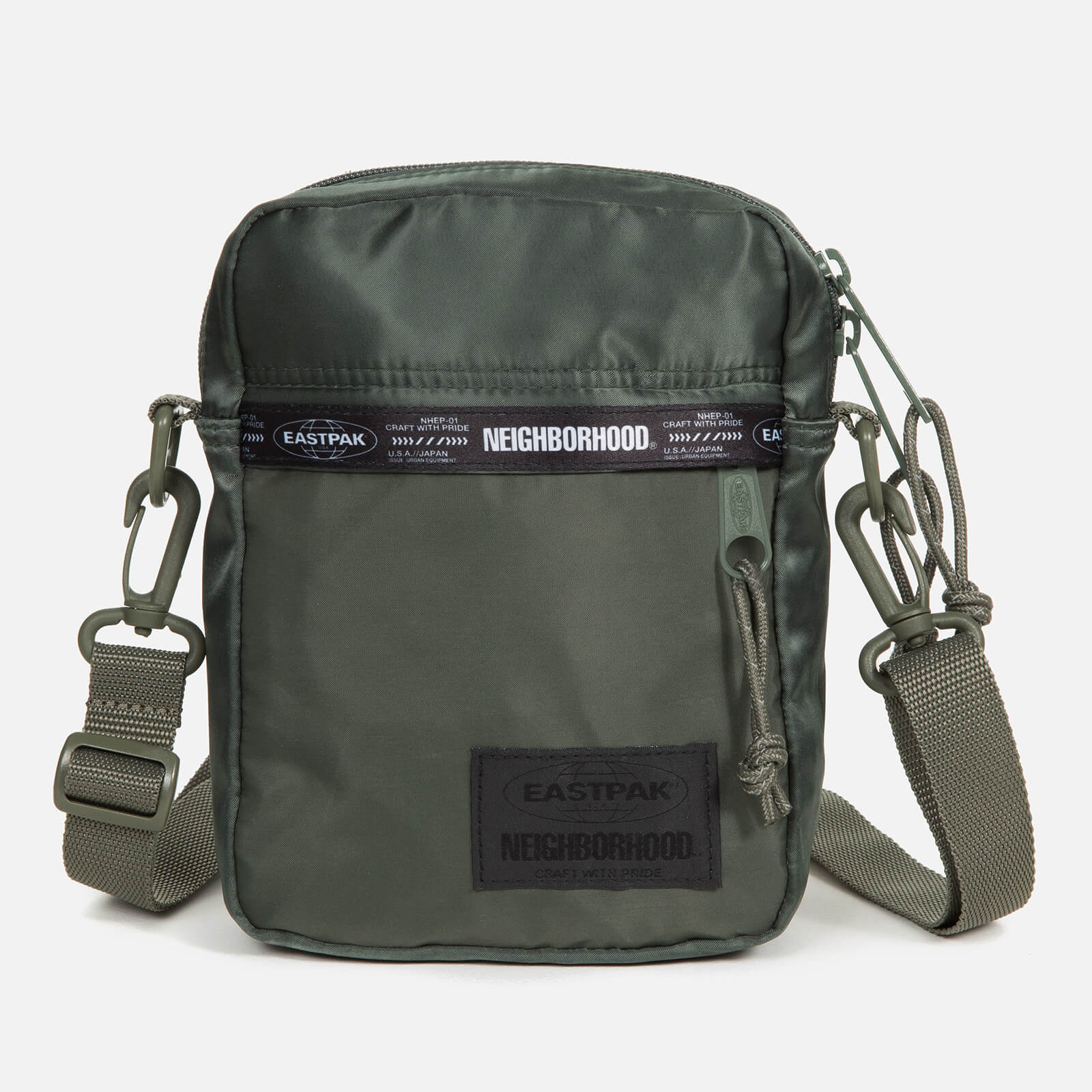 Eastpak Men's X Neighborhood One Shoulder Bag - Olive | Coggles