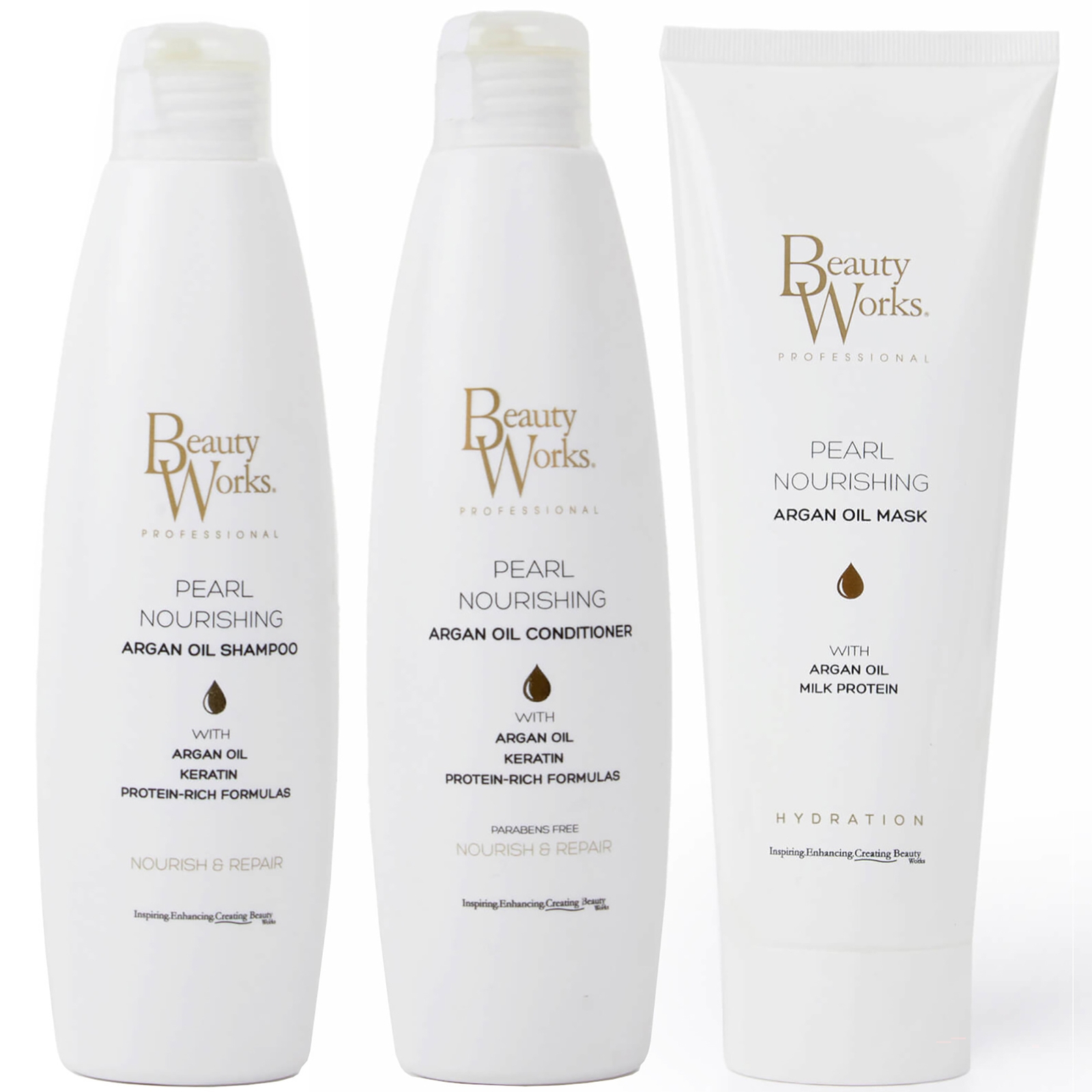Beauty Works Pearl Nourishing Smoothing Trio
