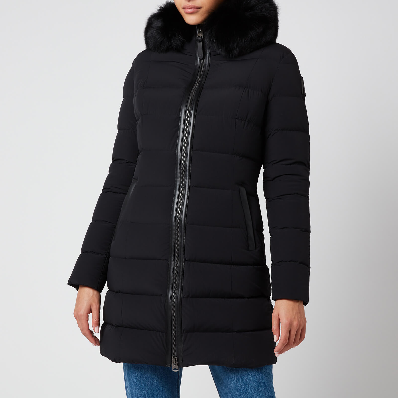Mackage Women's Calla-Bx Light Down Coat with Hood - Black - XS | Coggles