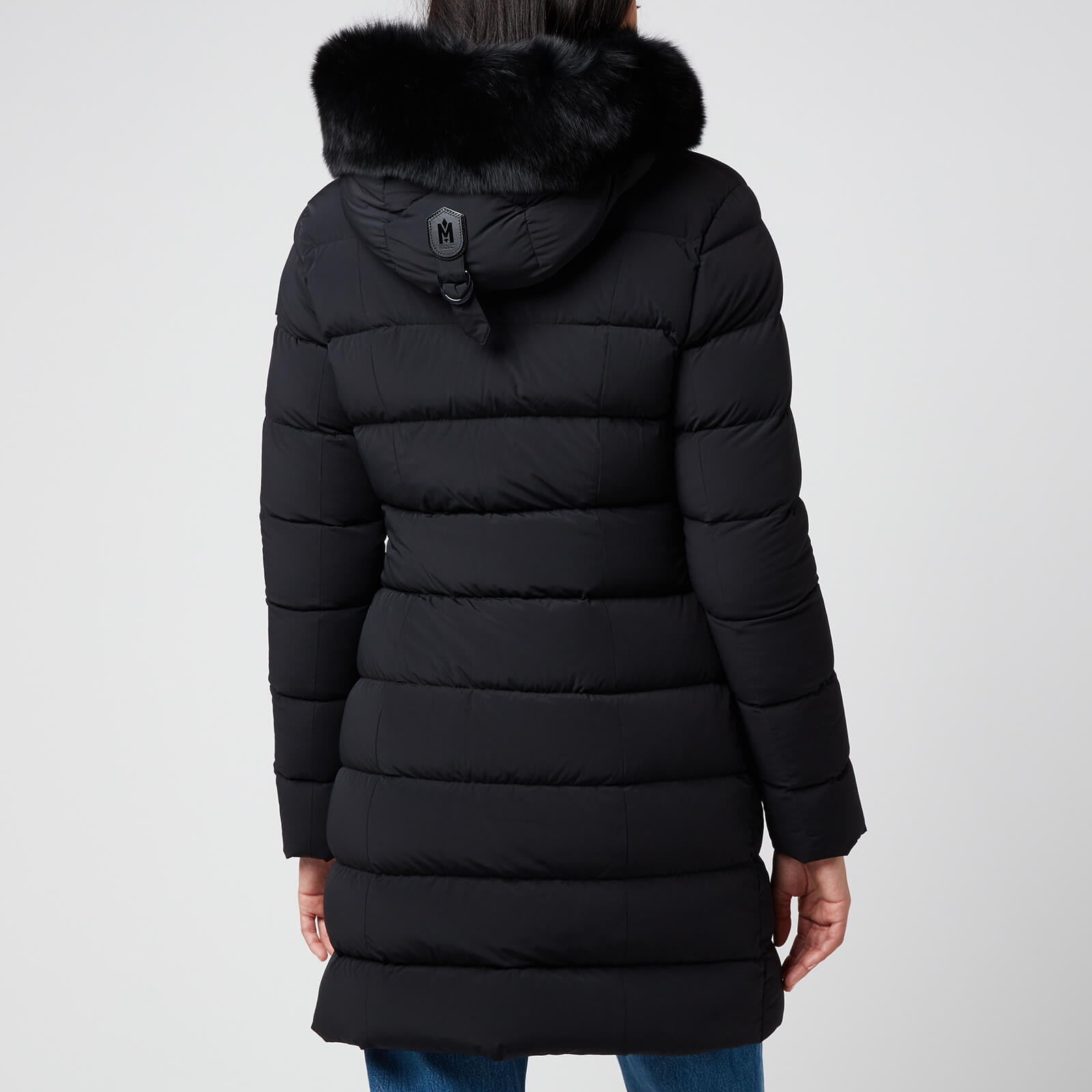 Mackage Women s Calla Bx Light Down Coat with Hood Black Coggles