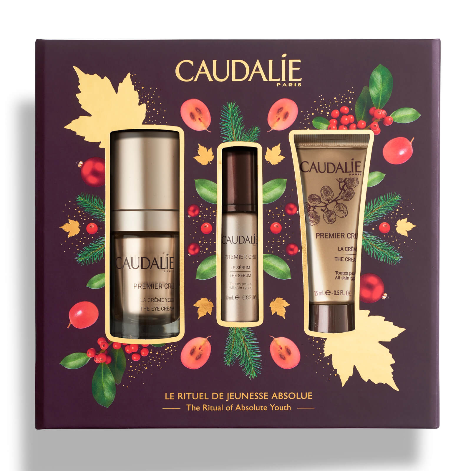 Caudalie Premier Cru Christmas Set The Ritual of Absolute Youth